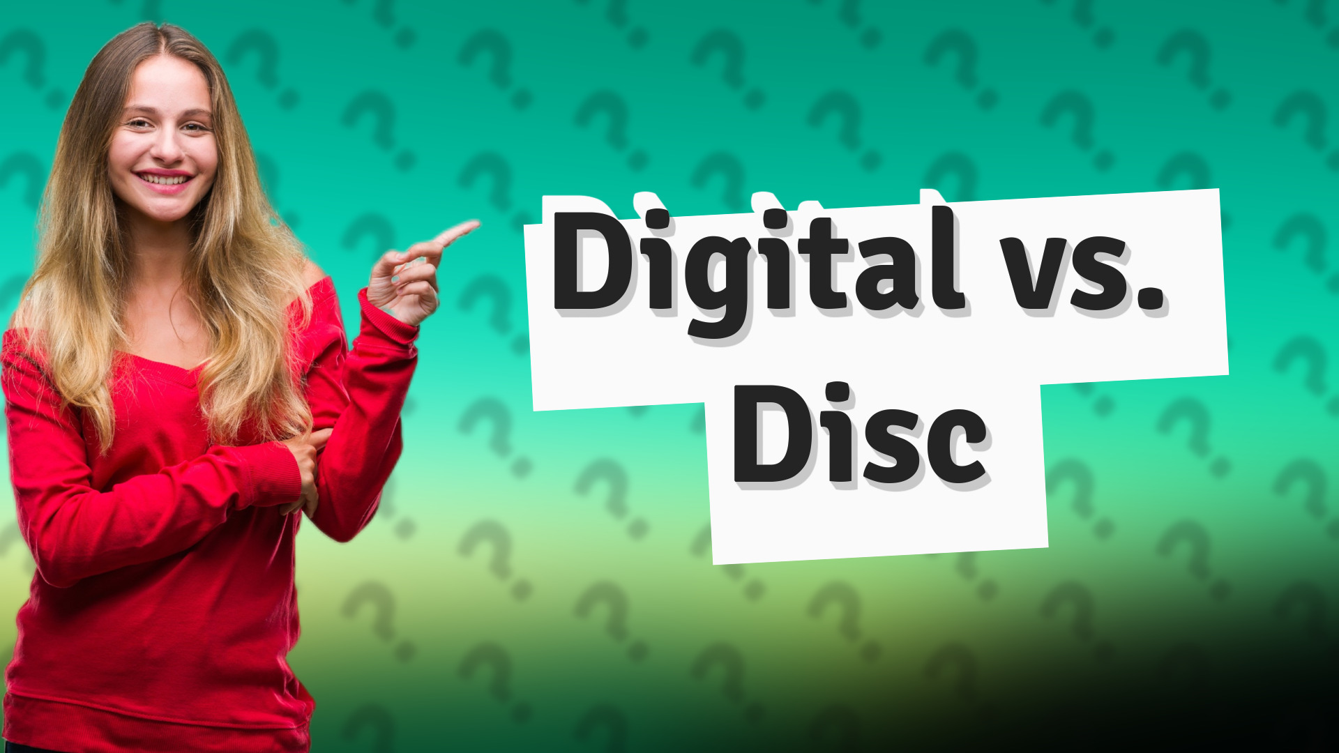 Digital vs. Disc