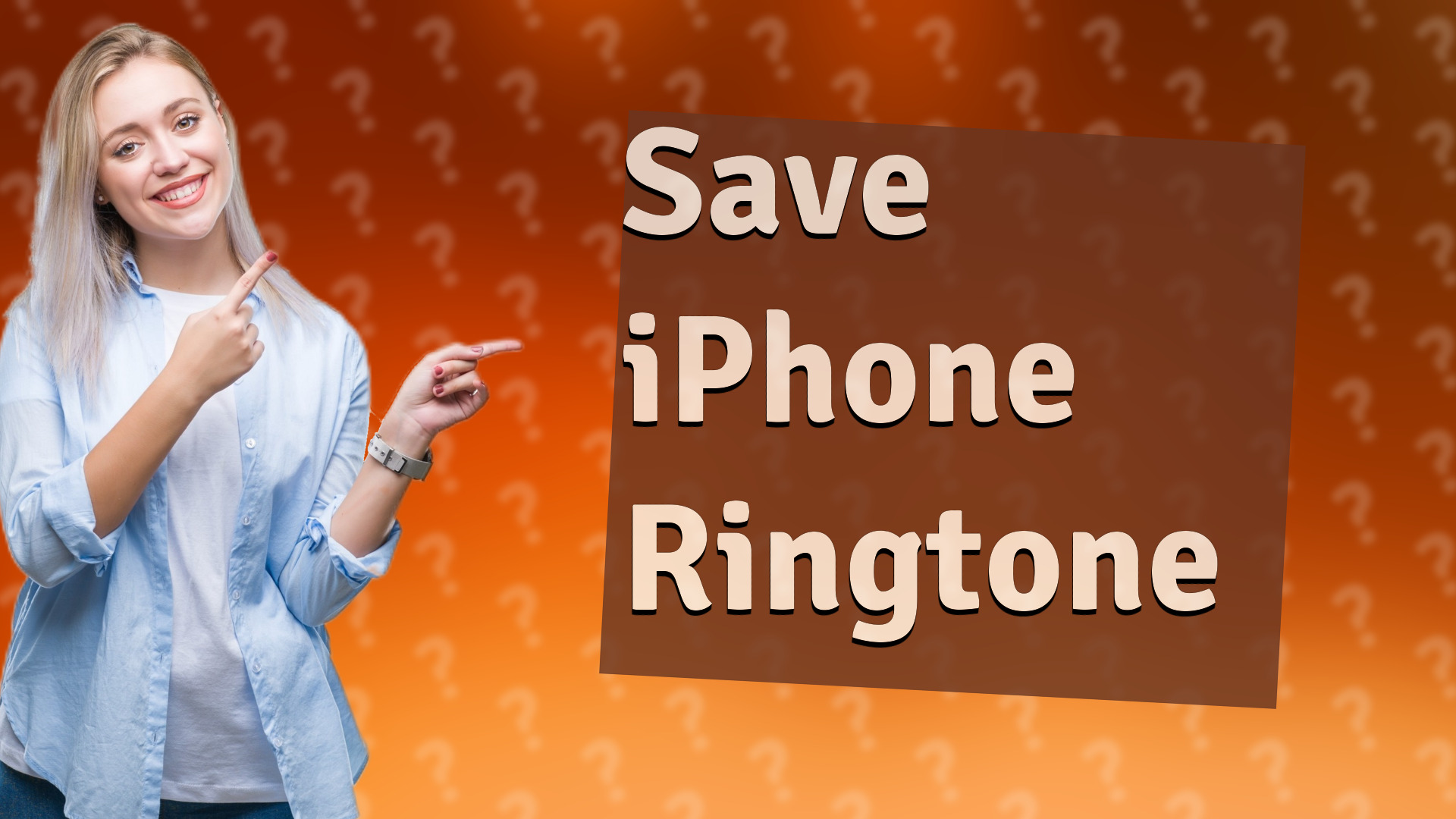 Save iPhone Ringtone