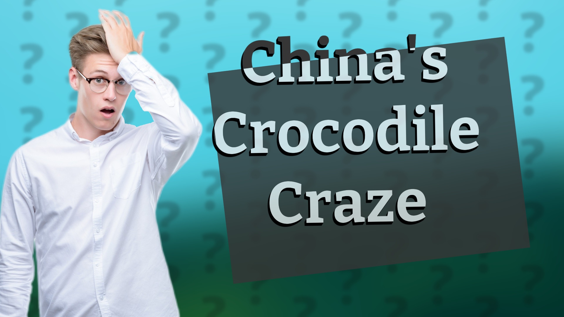 China's Crocodile Craze