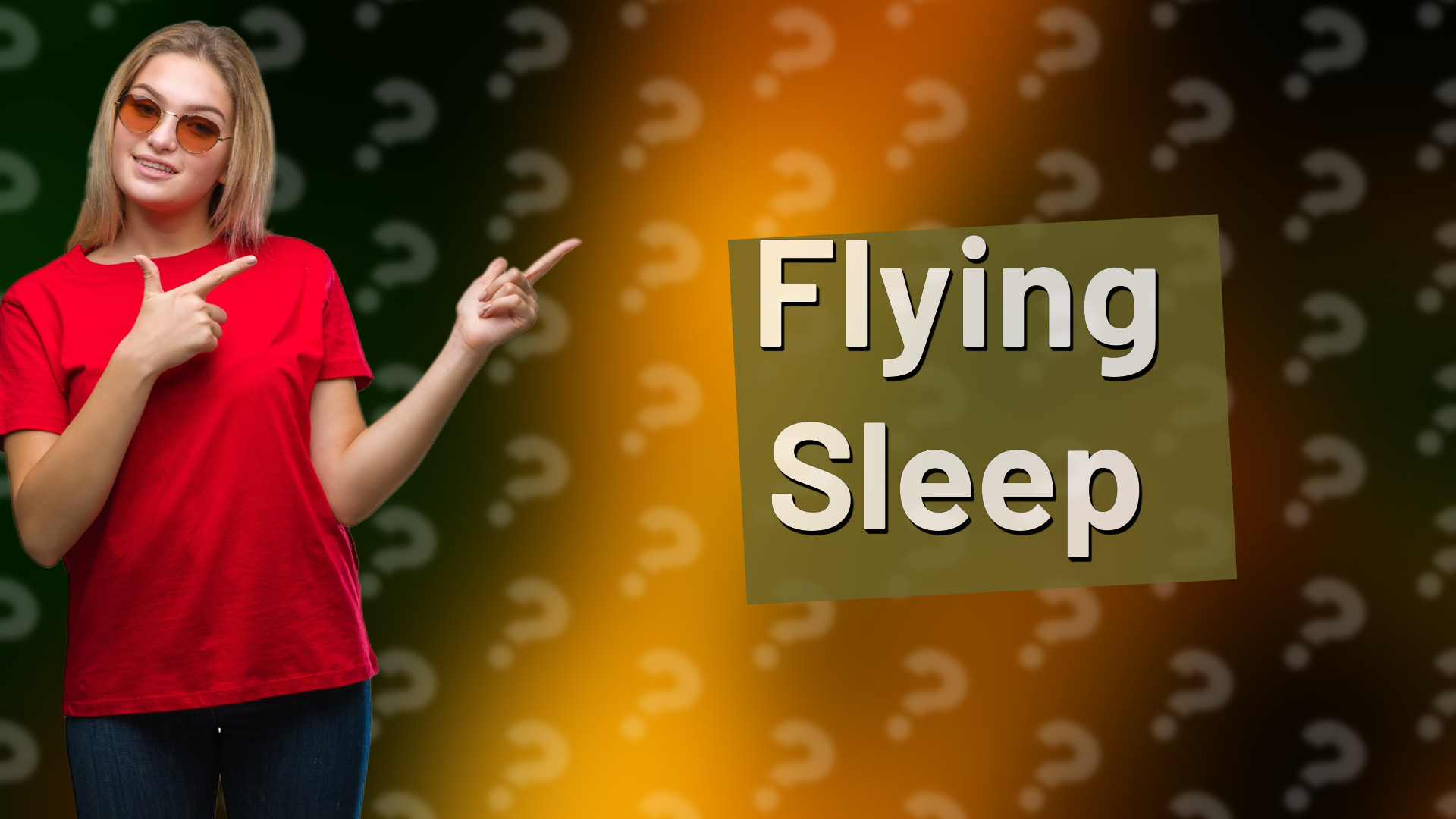 Flying Sleep