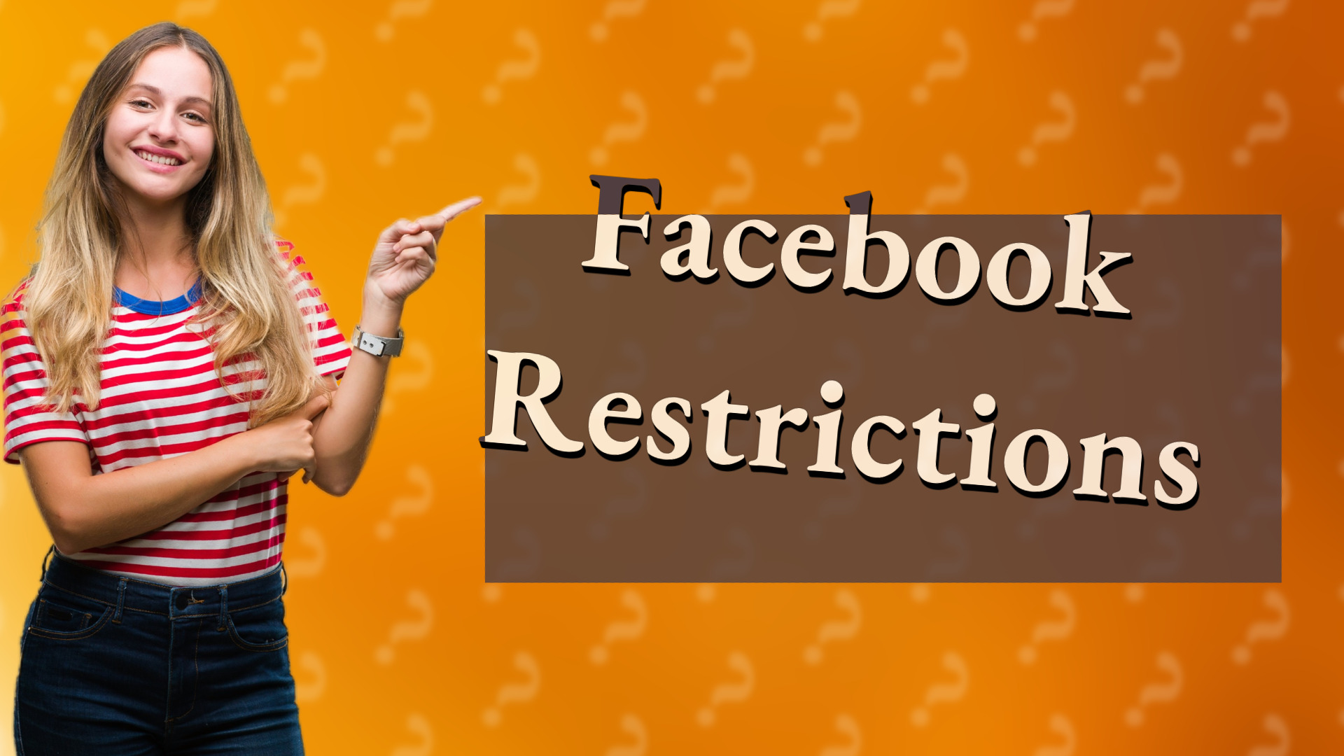 Facebook Restrictions