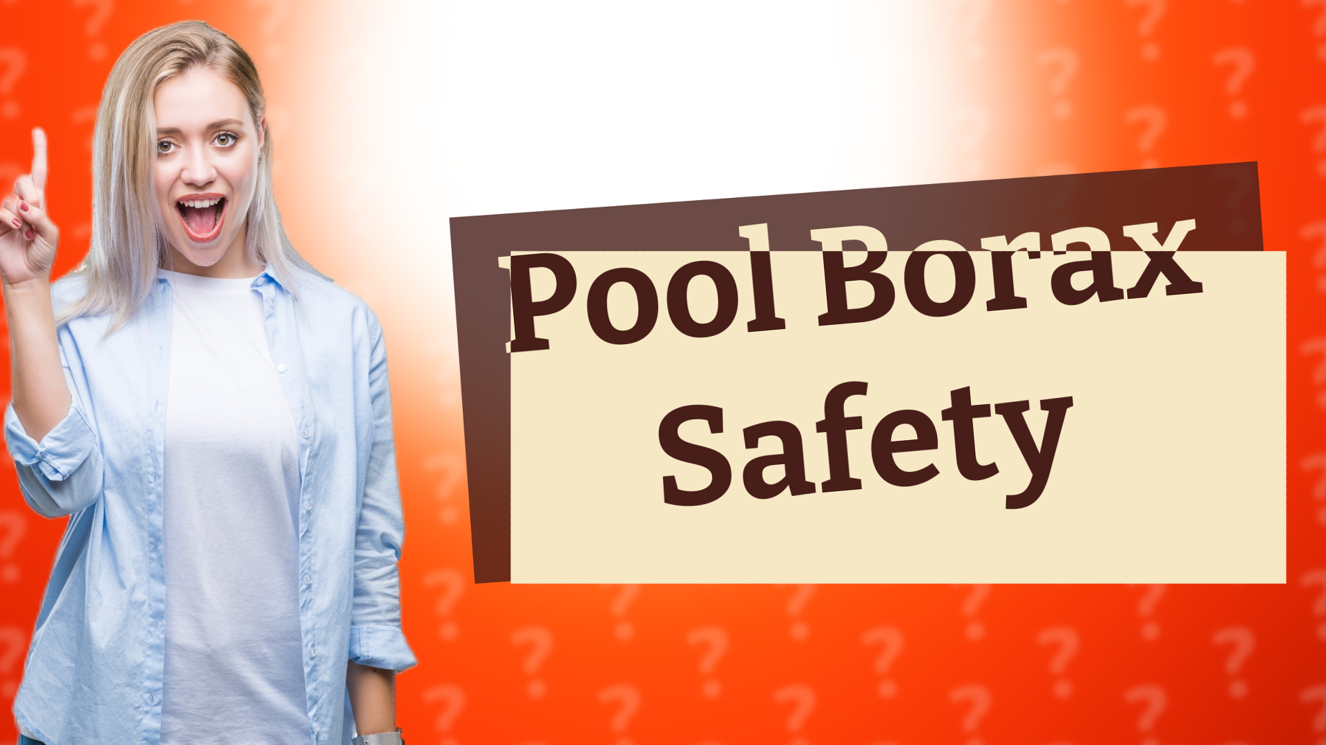 Pool Borax Safety