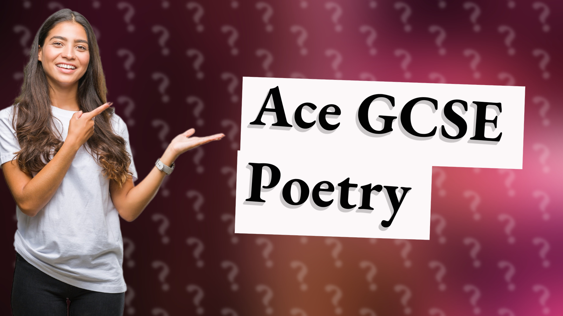 Ace GCSE Poetry