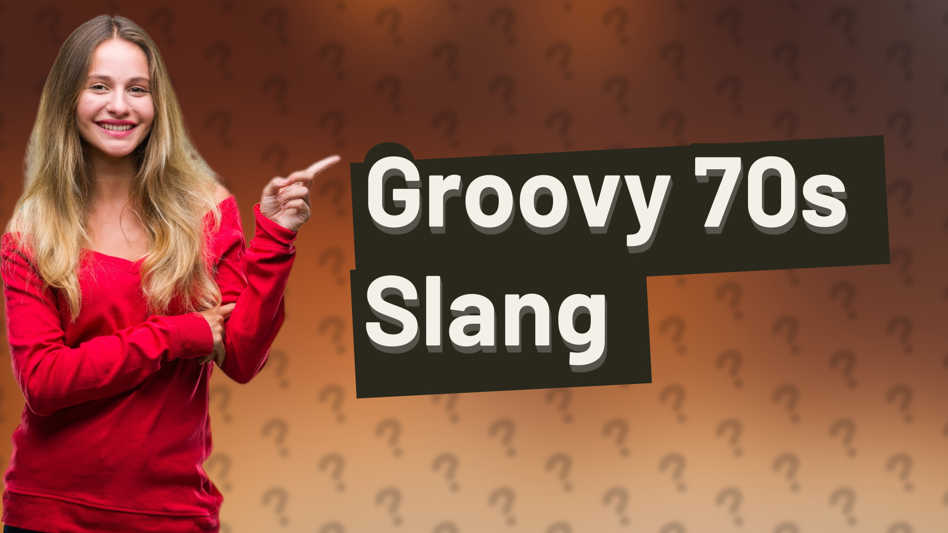 Groovy 70s Slang