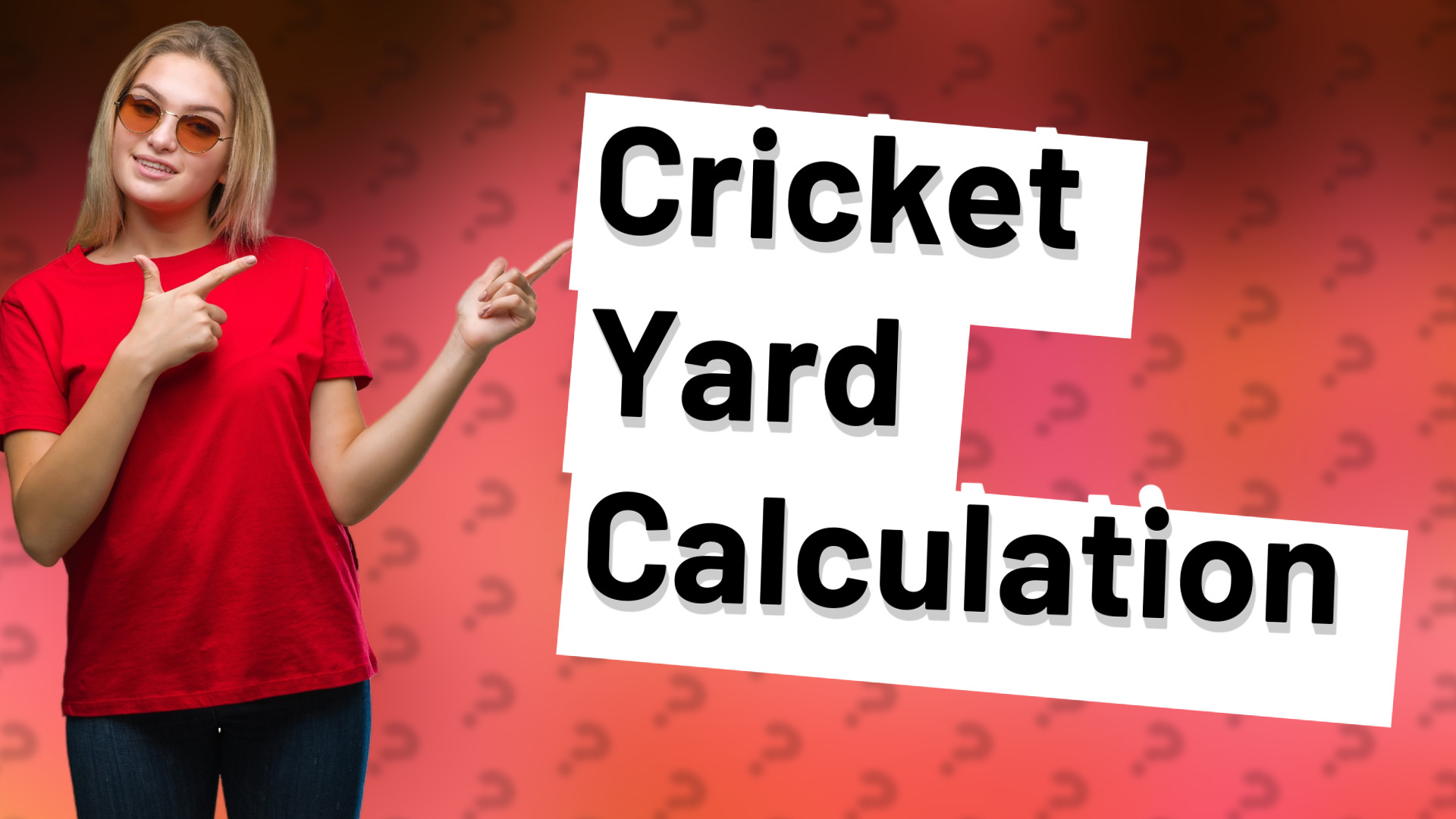 Cricket Yard Calculation