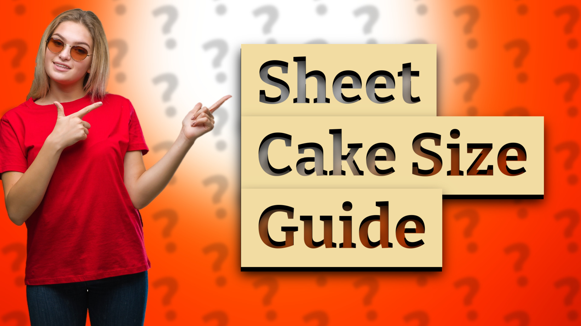 Sheet Cake Size Guide