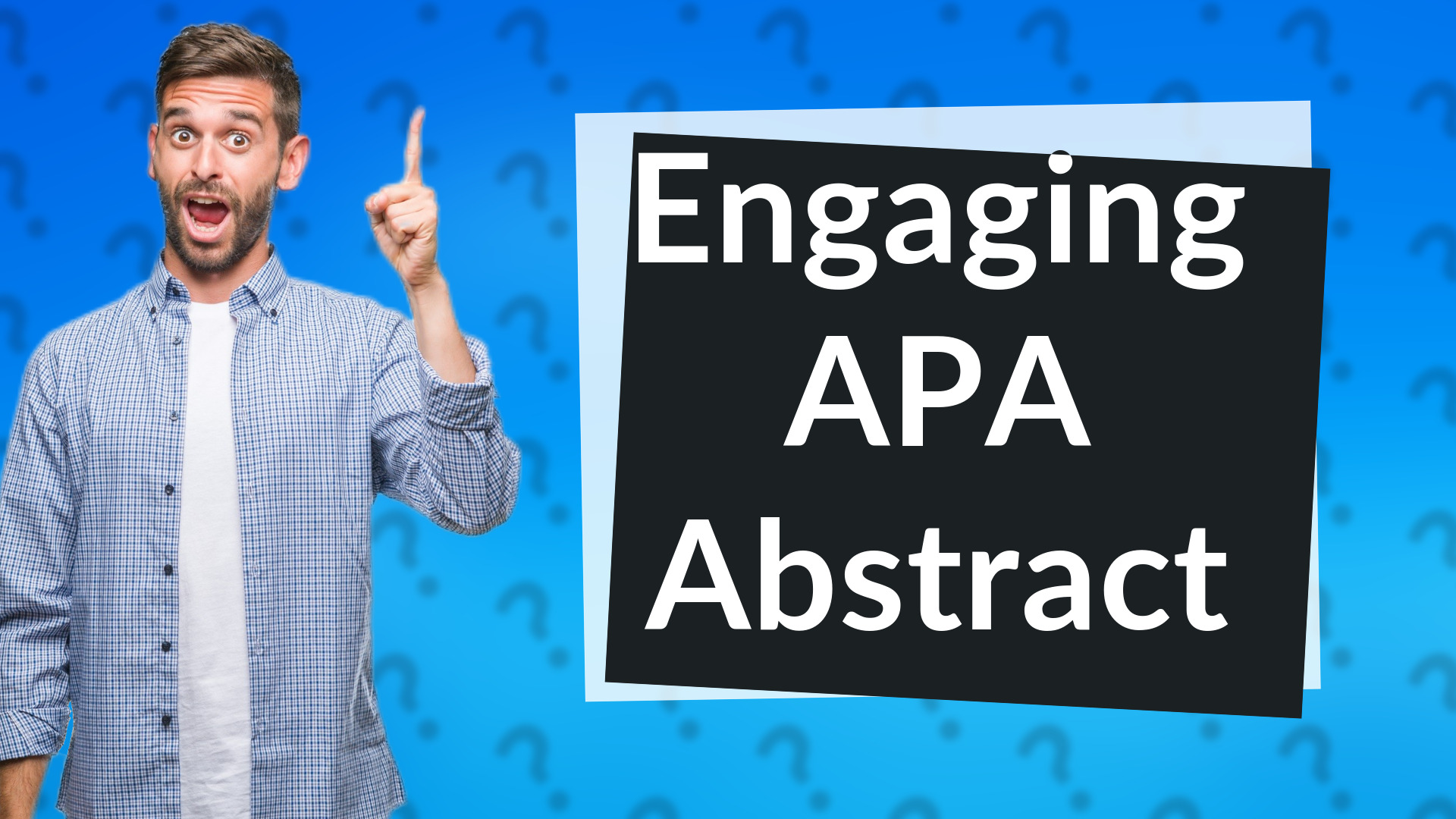 Engaging APA Abstract
