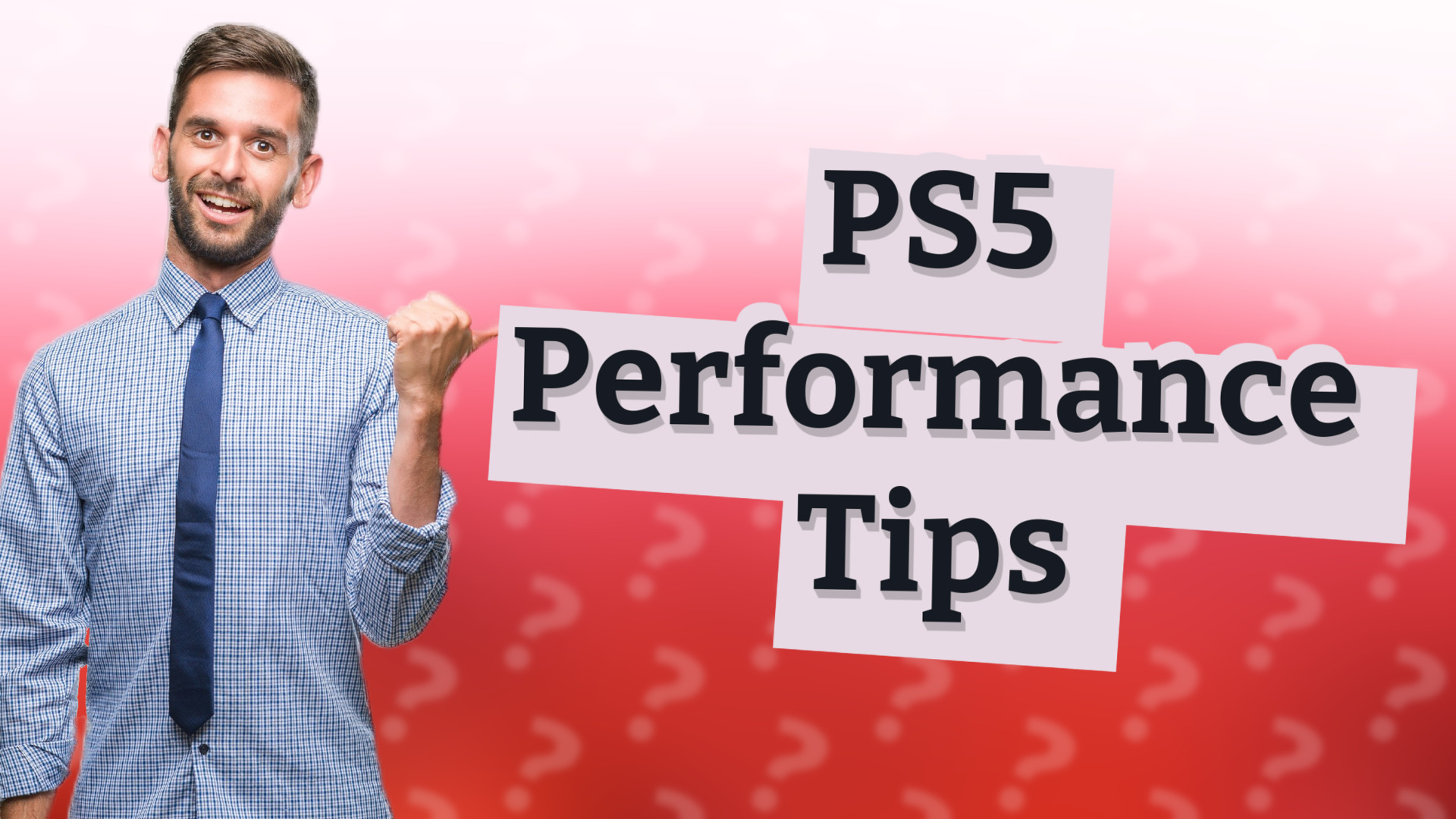 PS5 Performance Tips