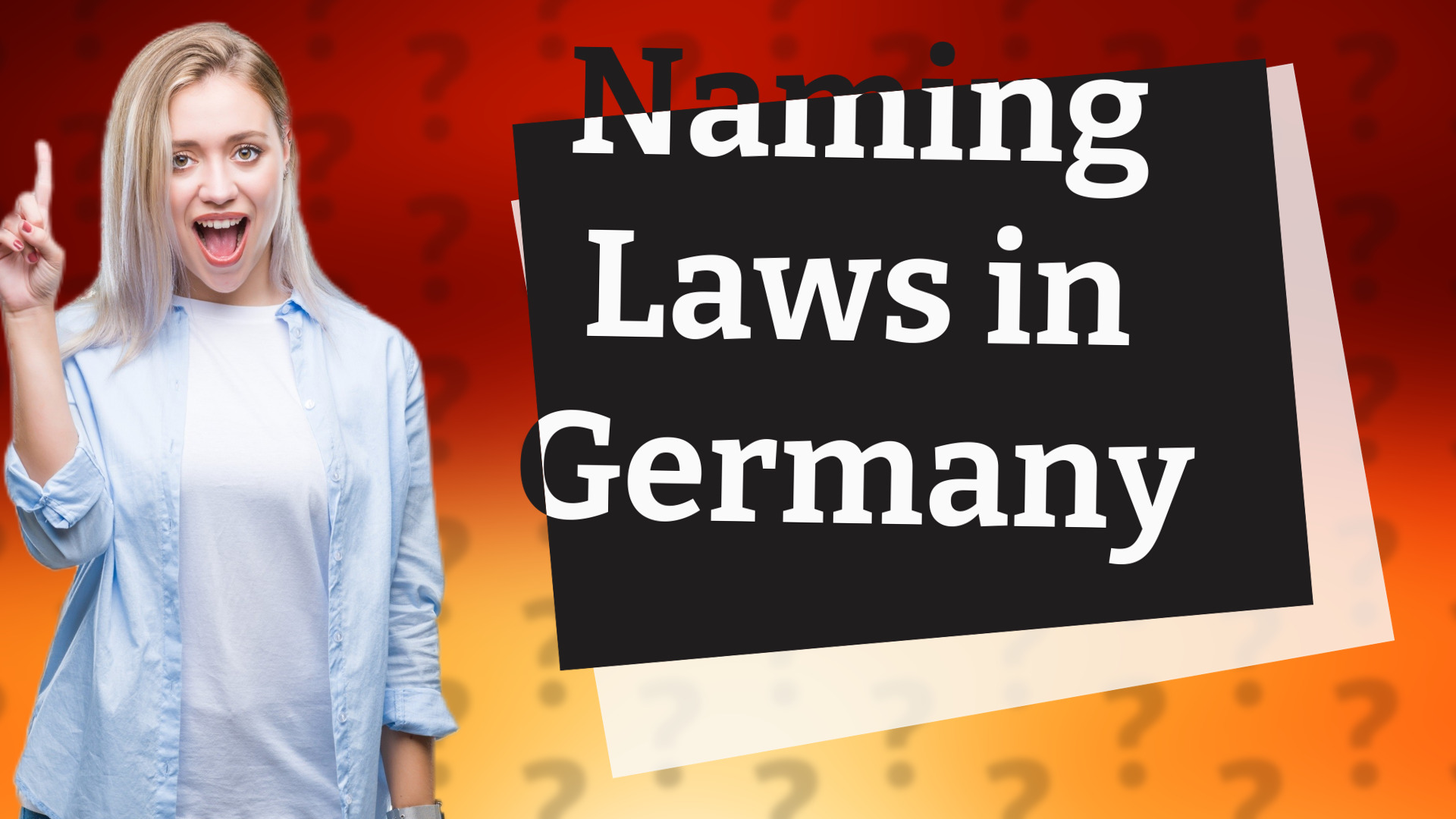 Naming Laws in Germany