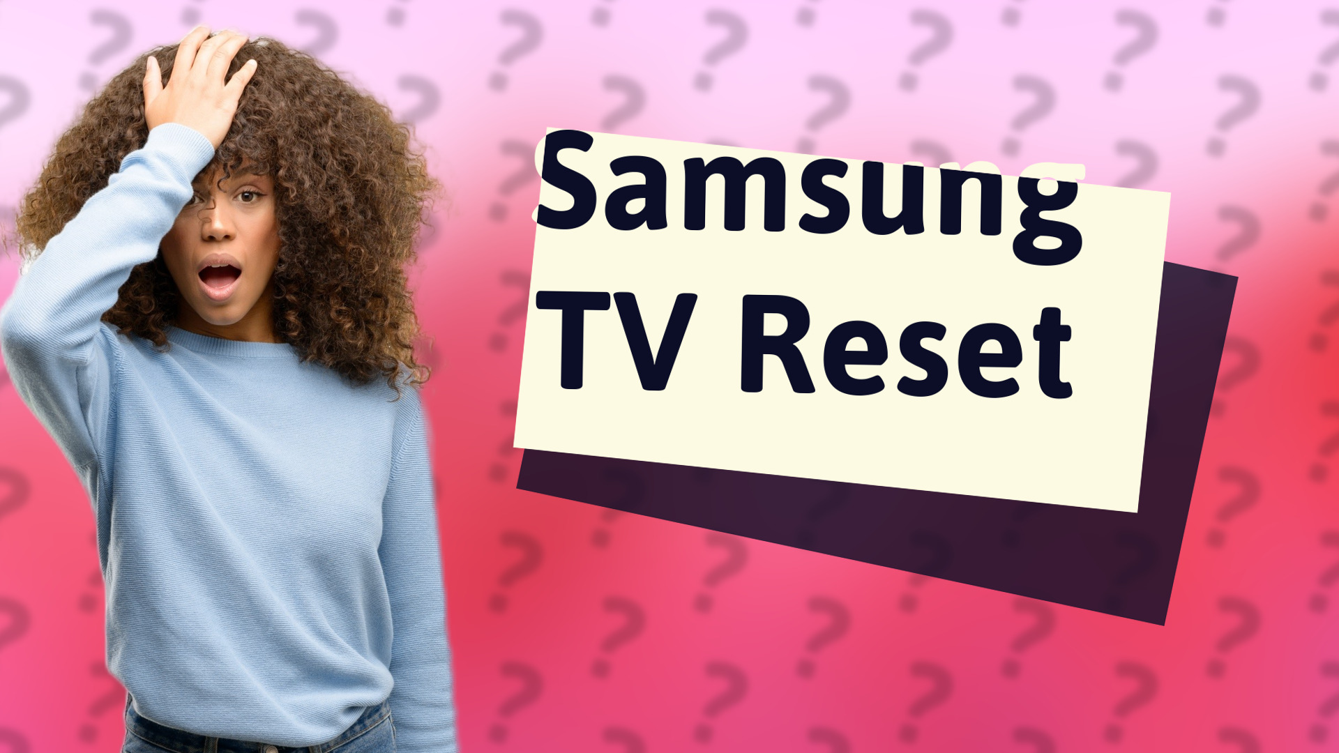 Samsung TV Reset