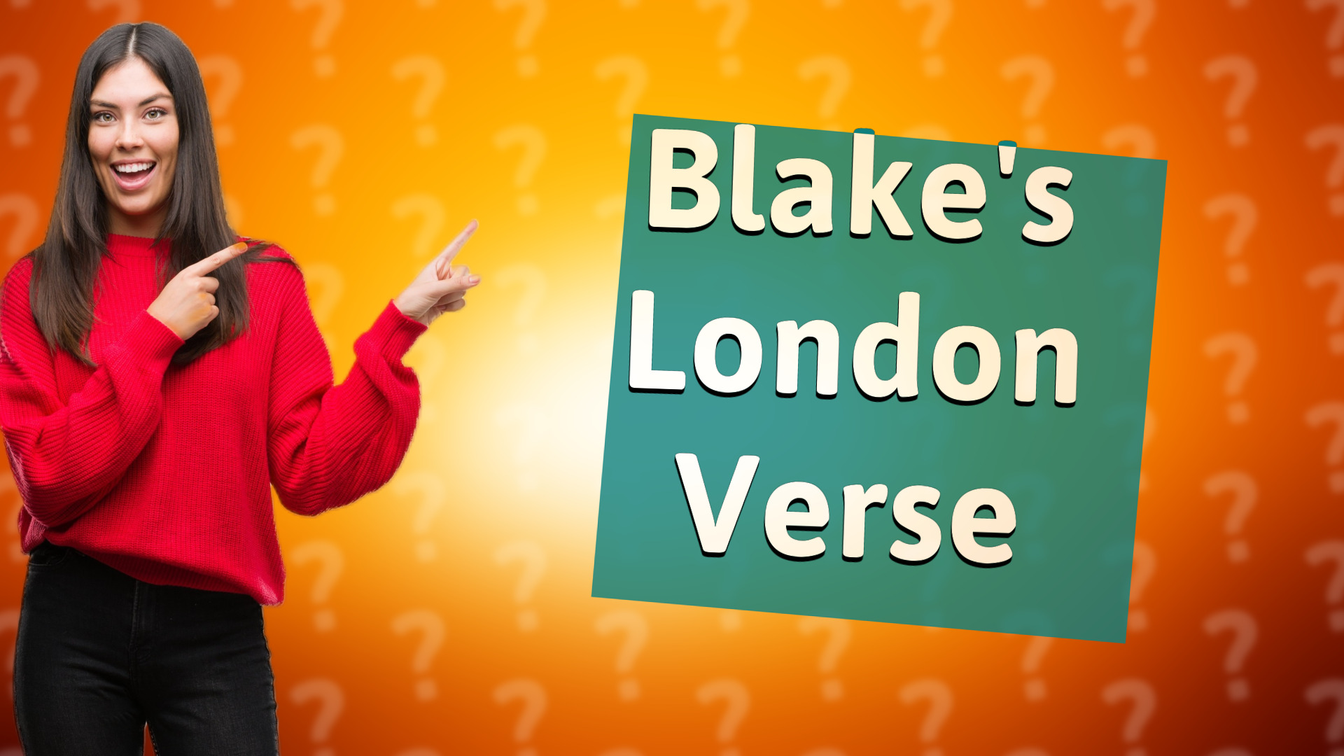 Blake's London Verse
