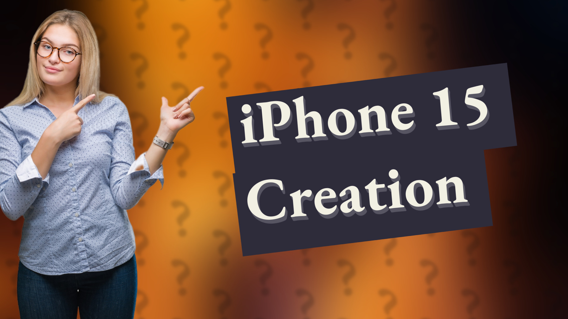 iPhone 15 Creation