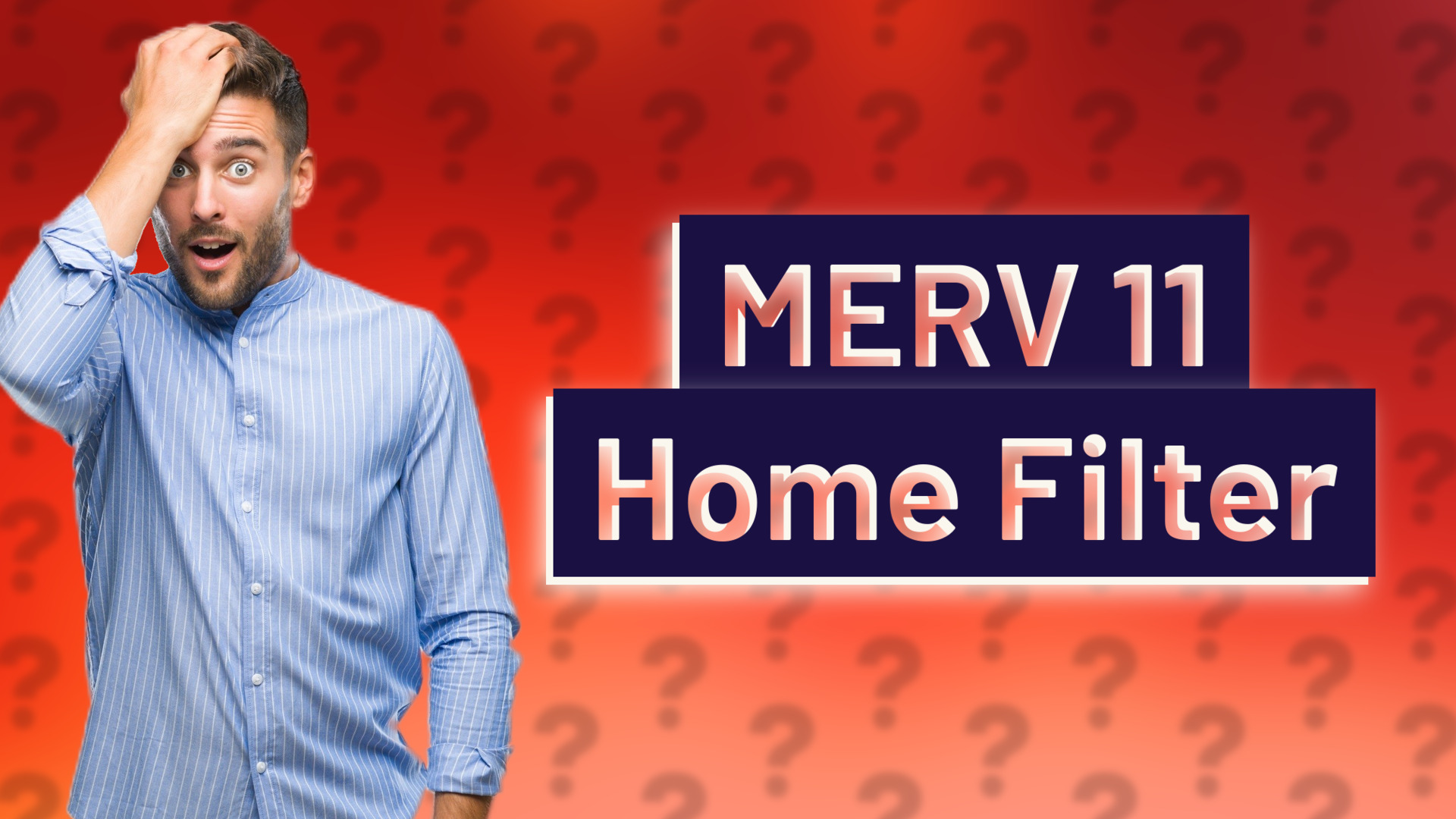 MERV 11 Home Filter