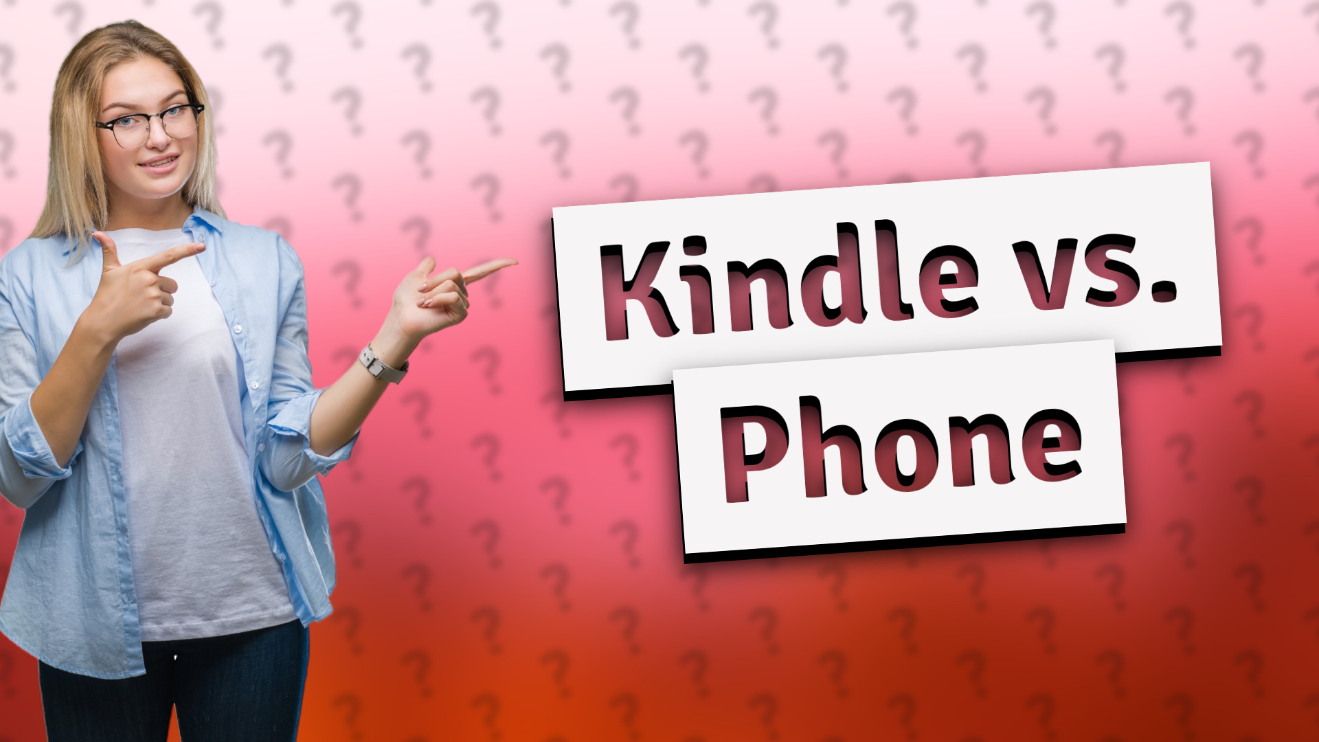 Kindle vs. Phone