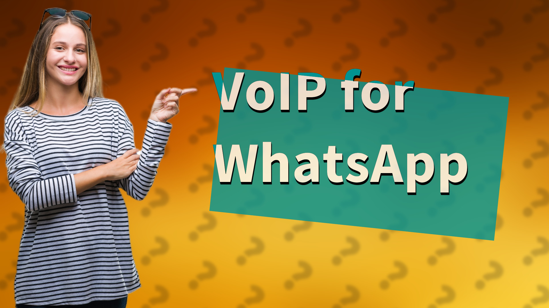 VoIP for WhatsApp