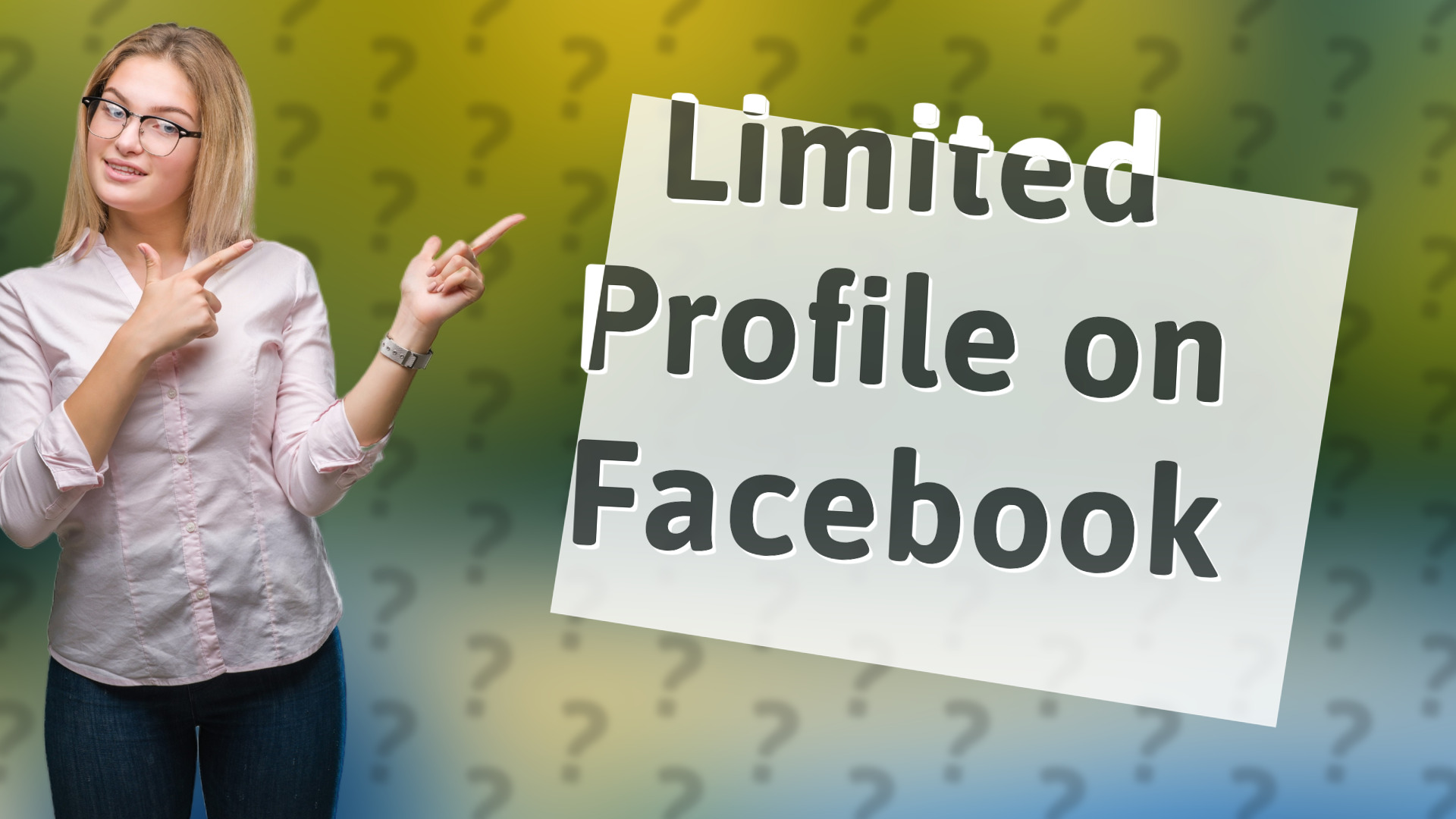 Limited Profile on Facebook