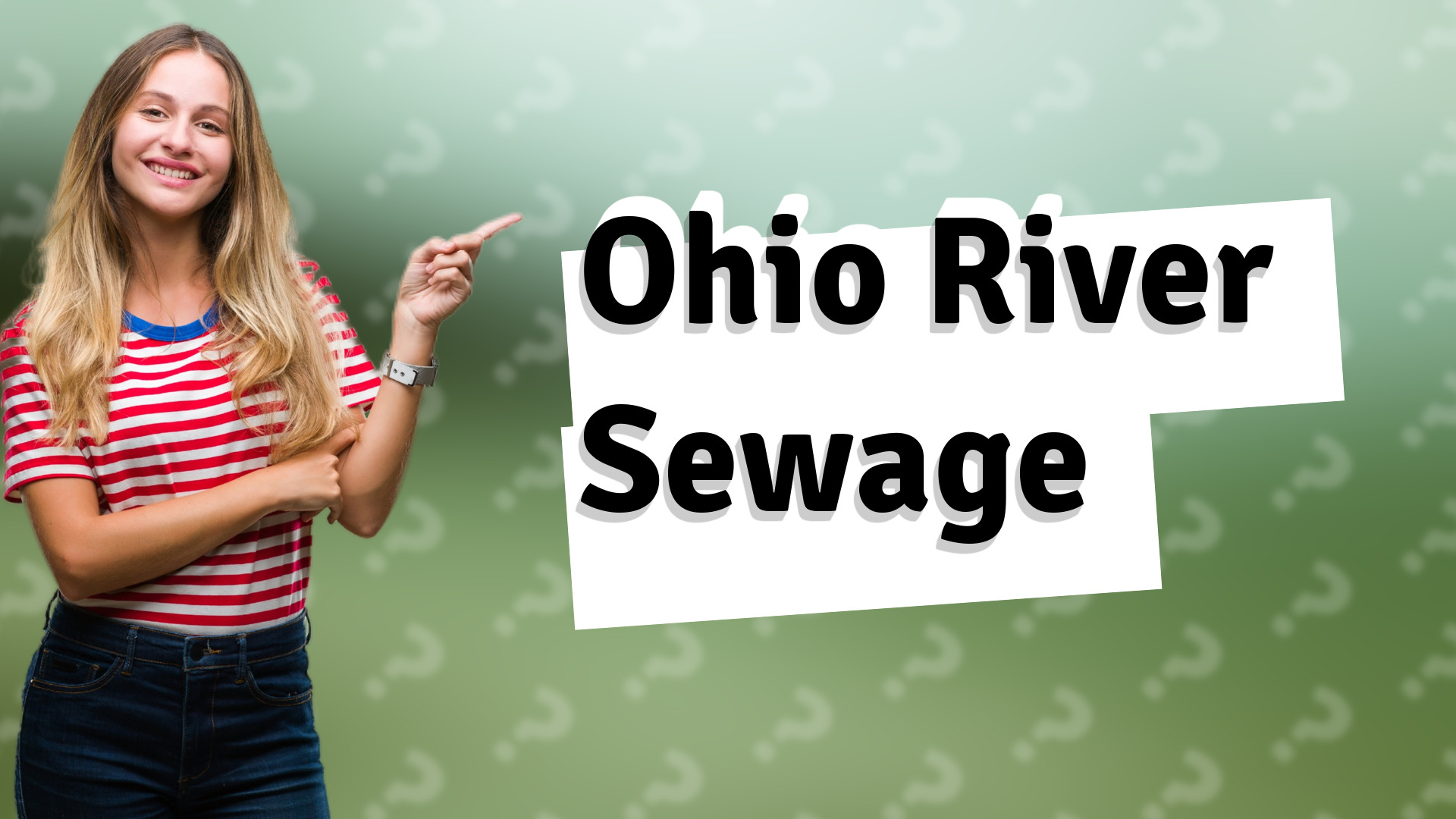 Ohio River Sewage