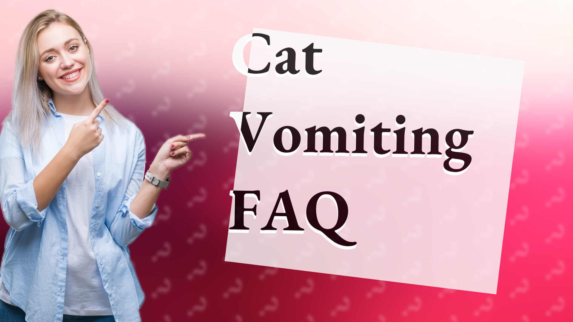 Cat Vomiting FAQ
