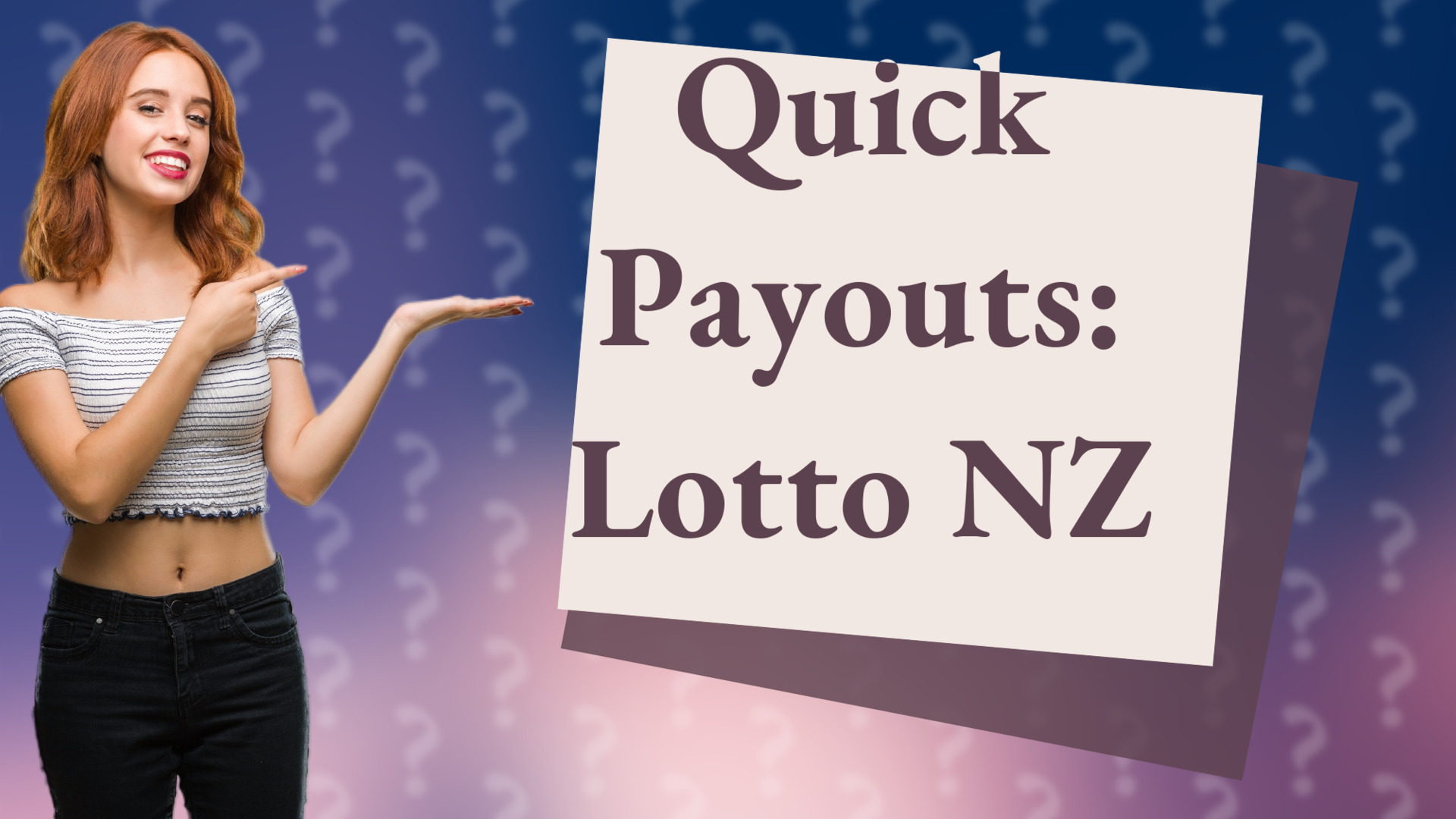 Quick Payouts: Lotto NZ