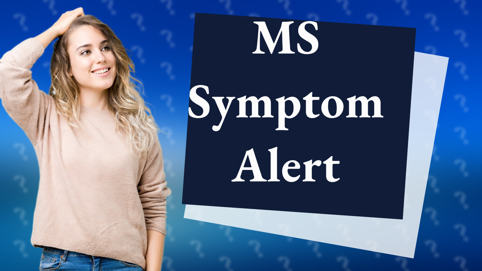 MS Symptom Alert