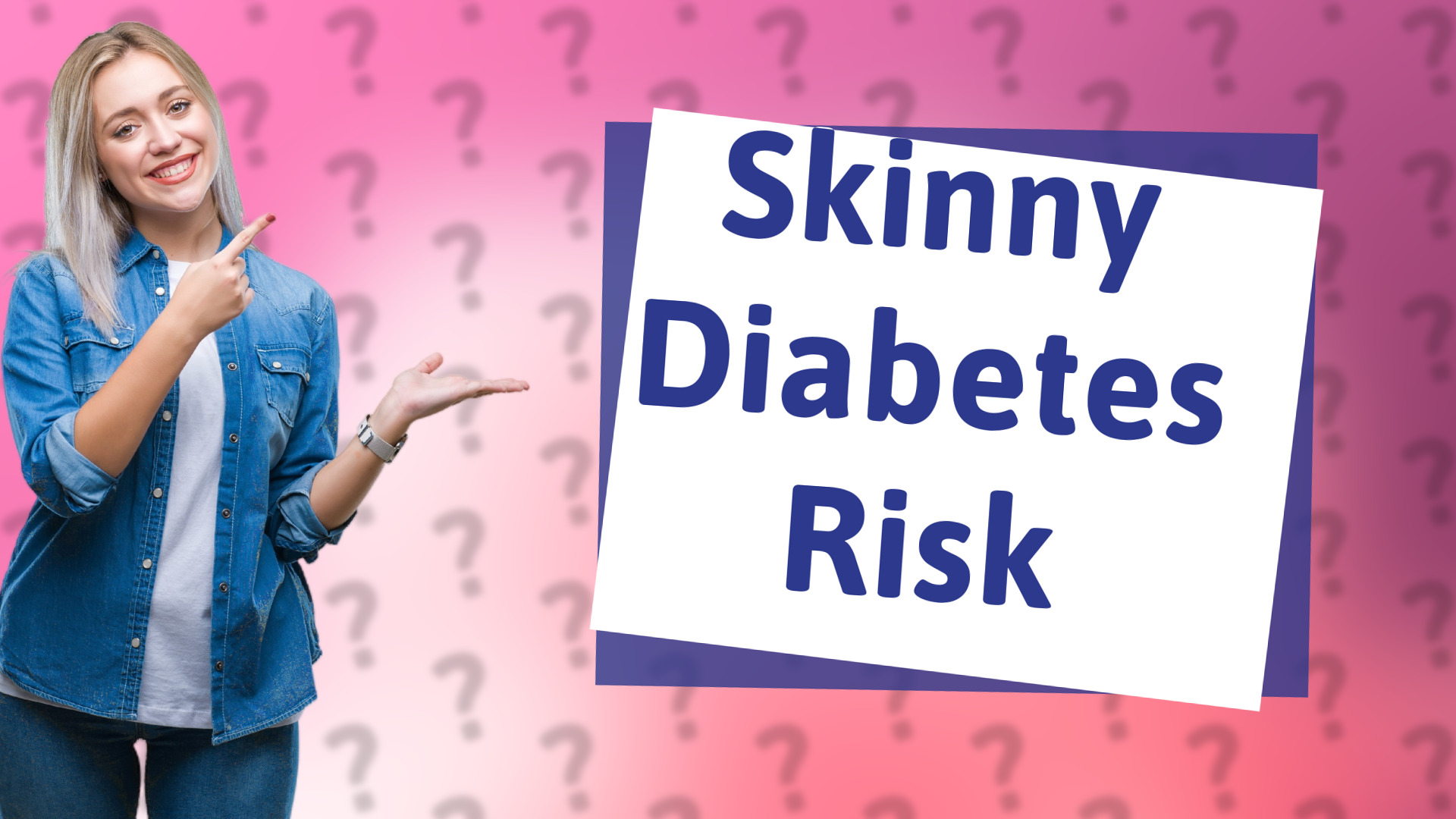Skinny Diabetes Risk