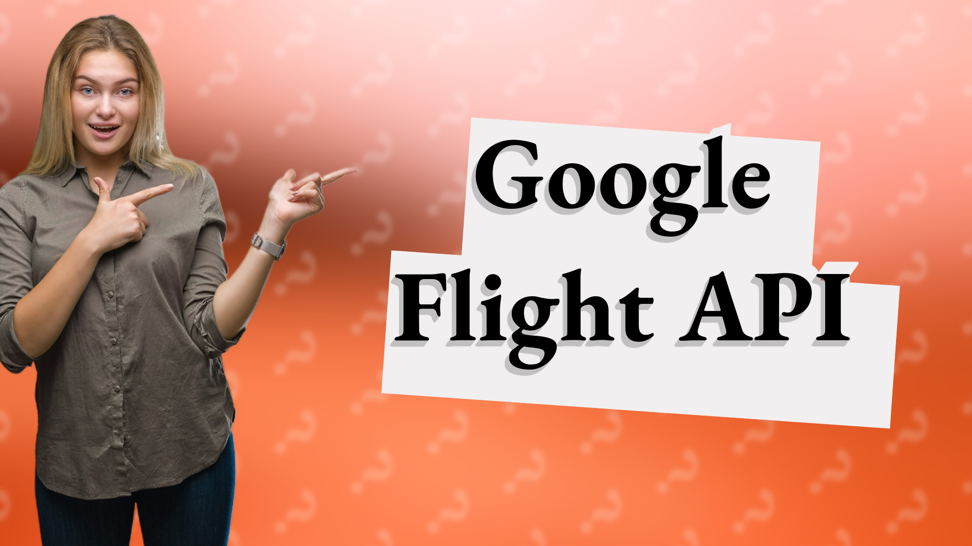 Google Flight API