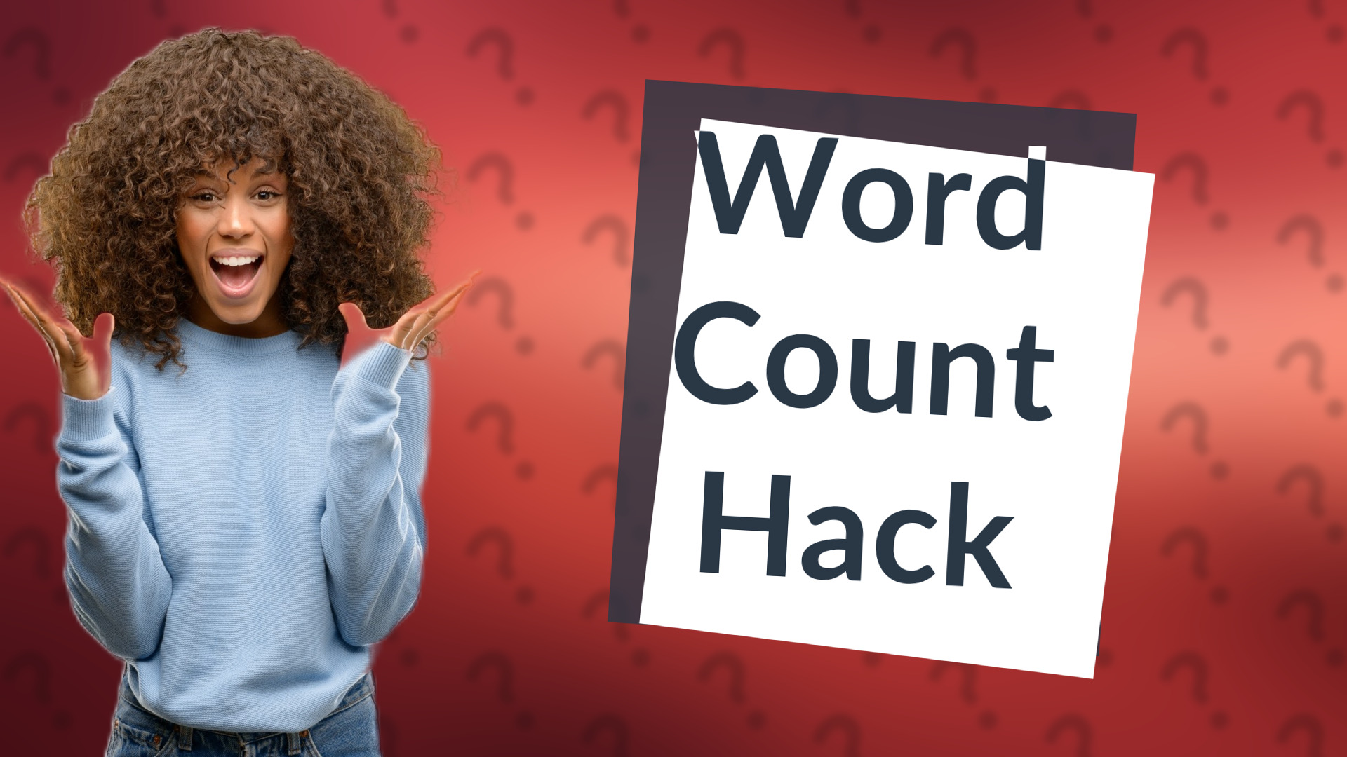 Word Count Hack