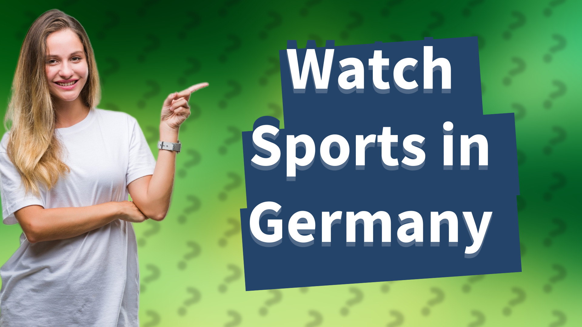 Watch Sports in Germany