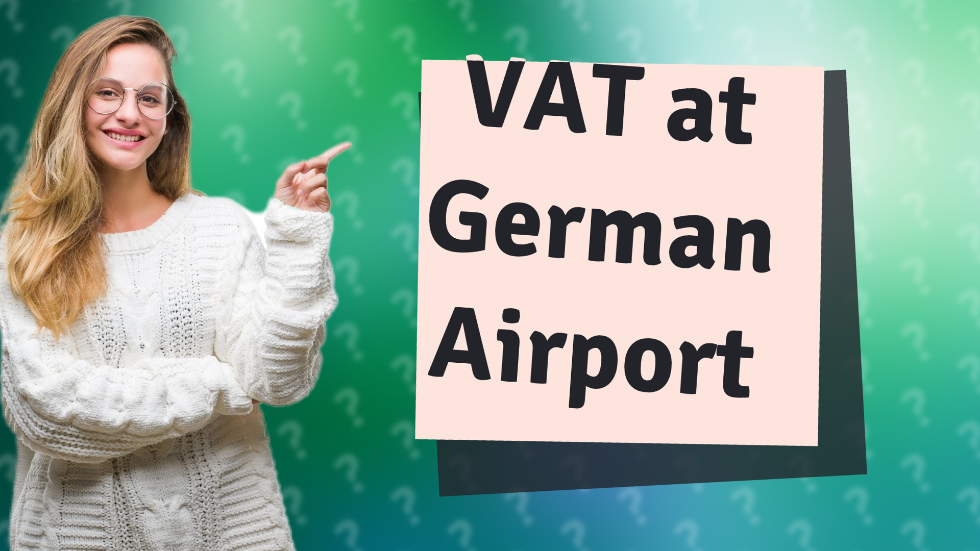 VAT at German Airport
