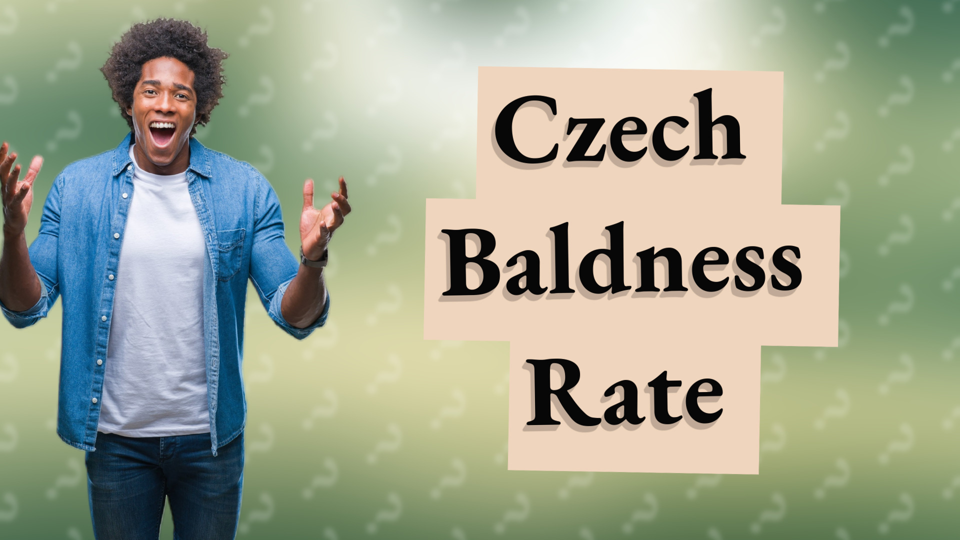 Czech Baldness Rate