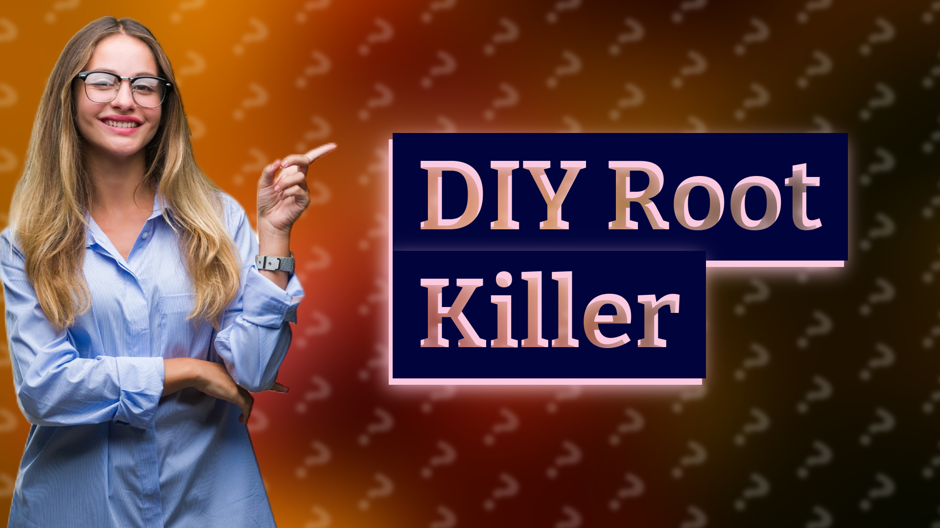DIY Root Killer
