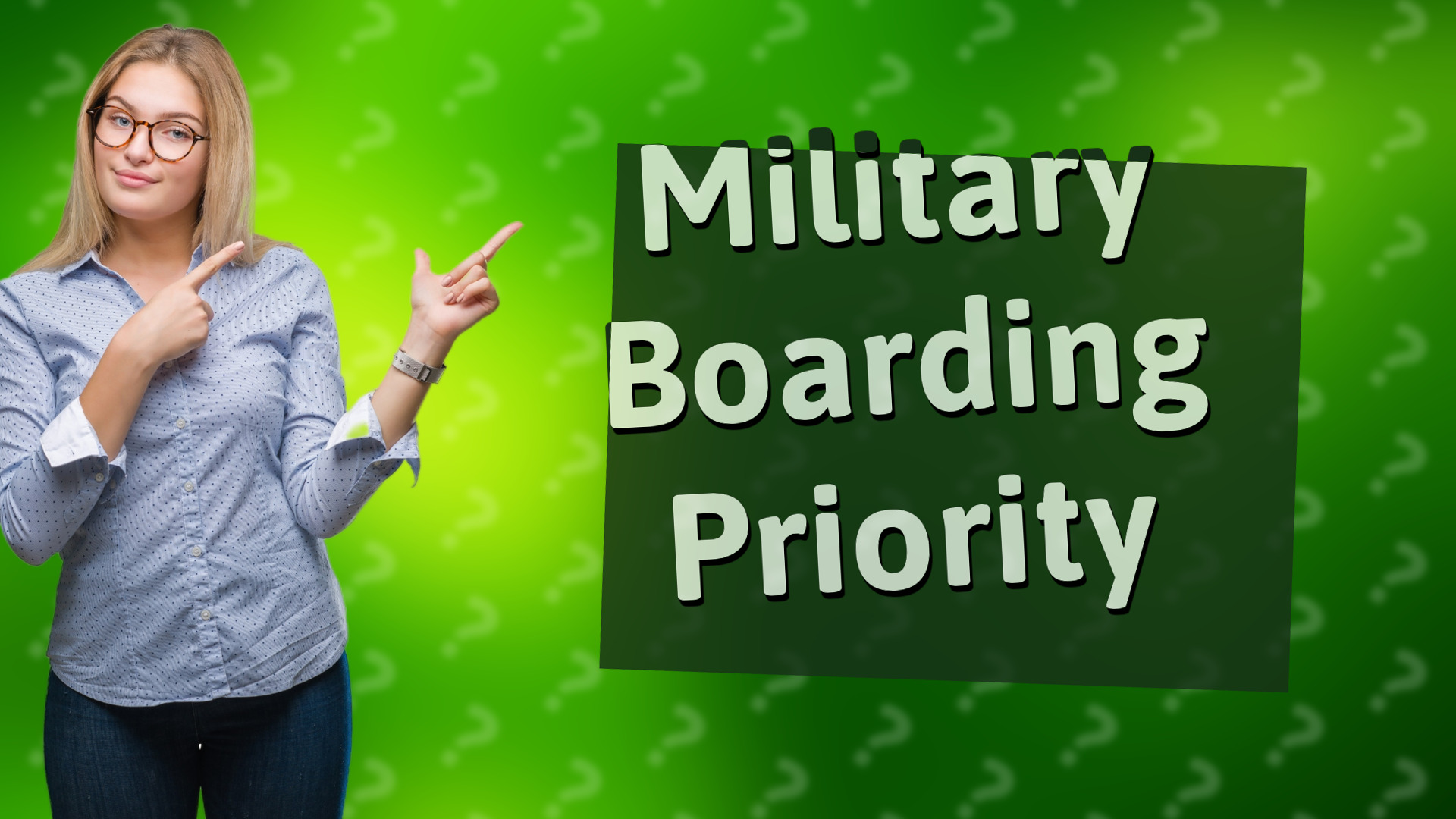 Military Boarding Priority