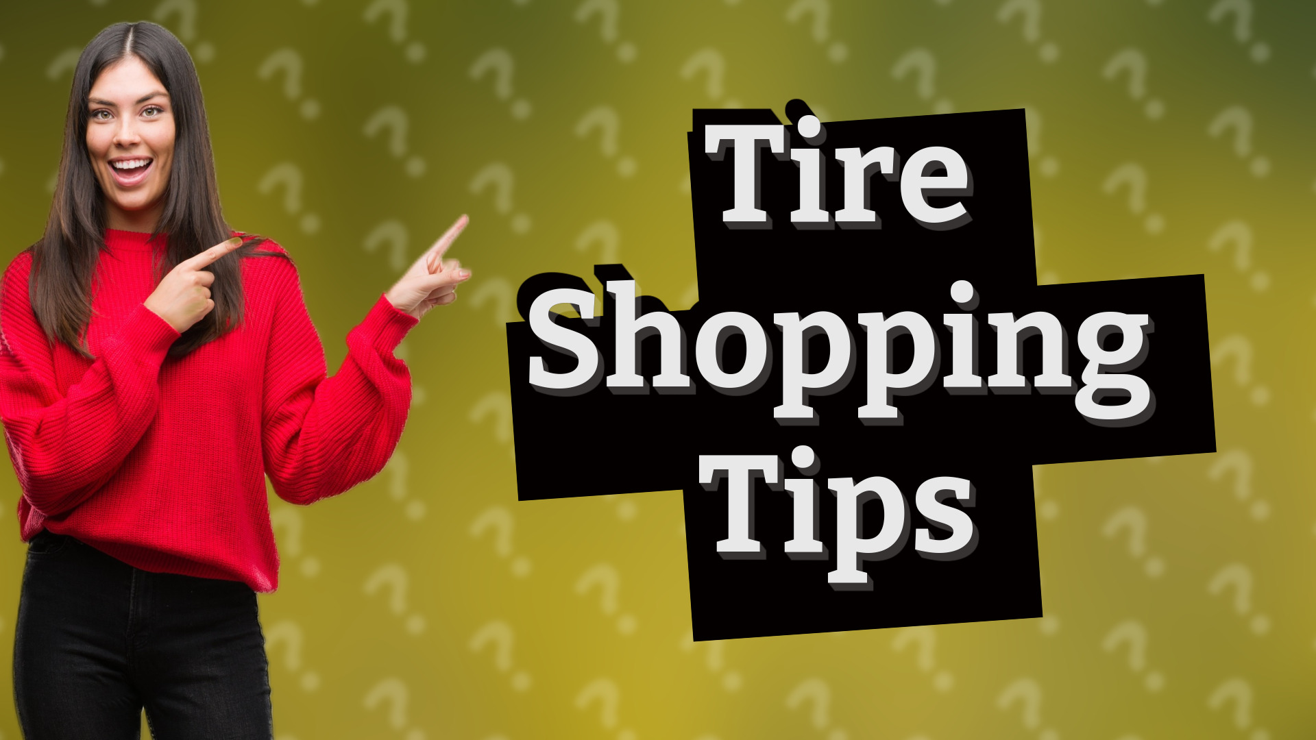 Tire Shopping Tips
