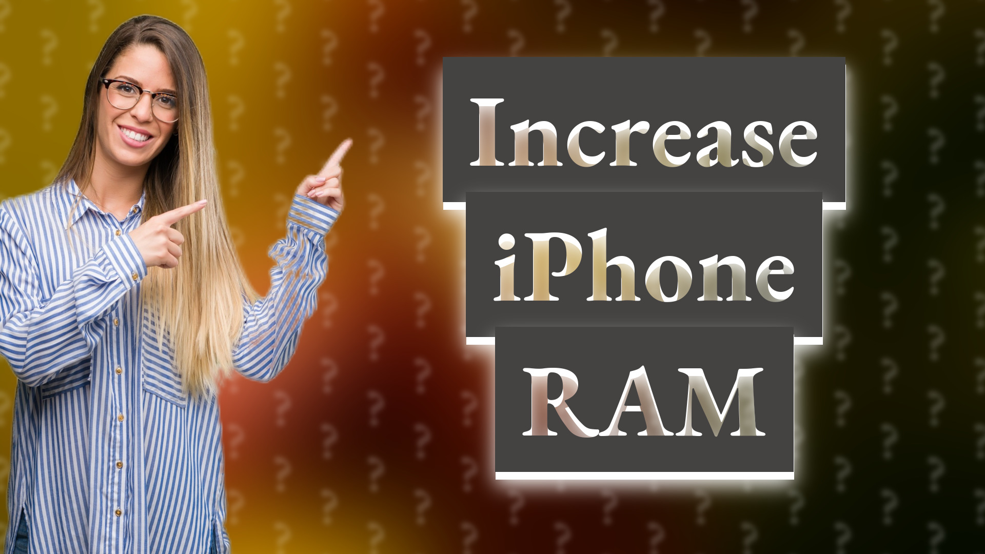 Increase iPhone RAM