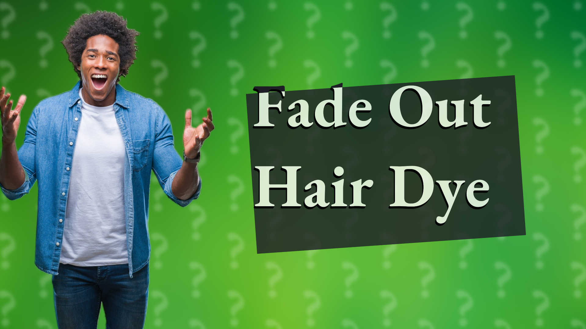 Fade Out Hair Dye