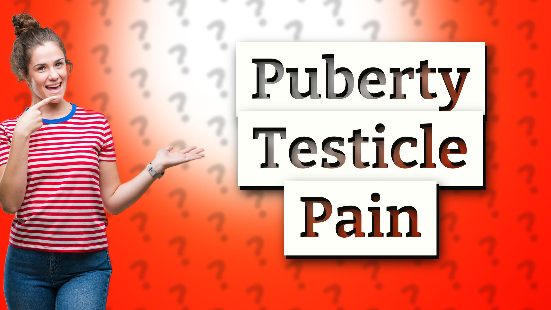 Puberty Testicle Pain