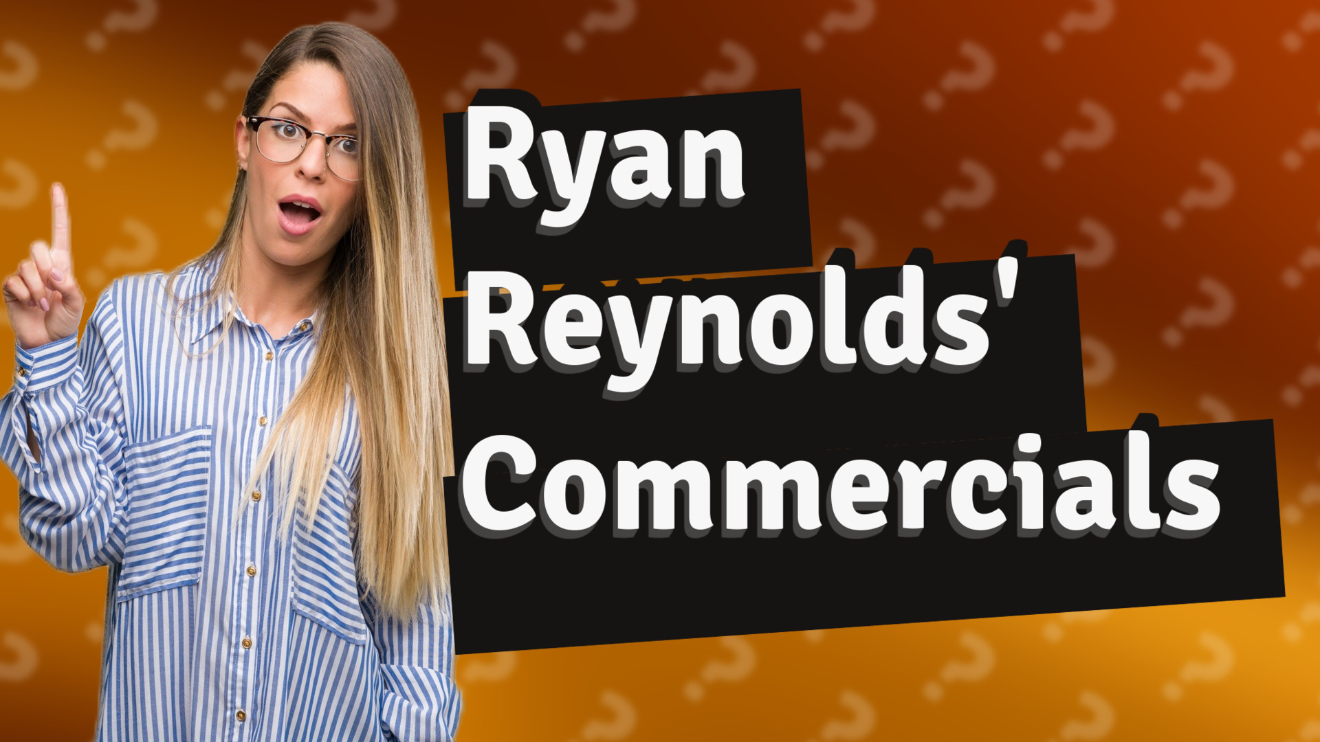 Ryan Reynolds' Commercials