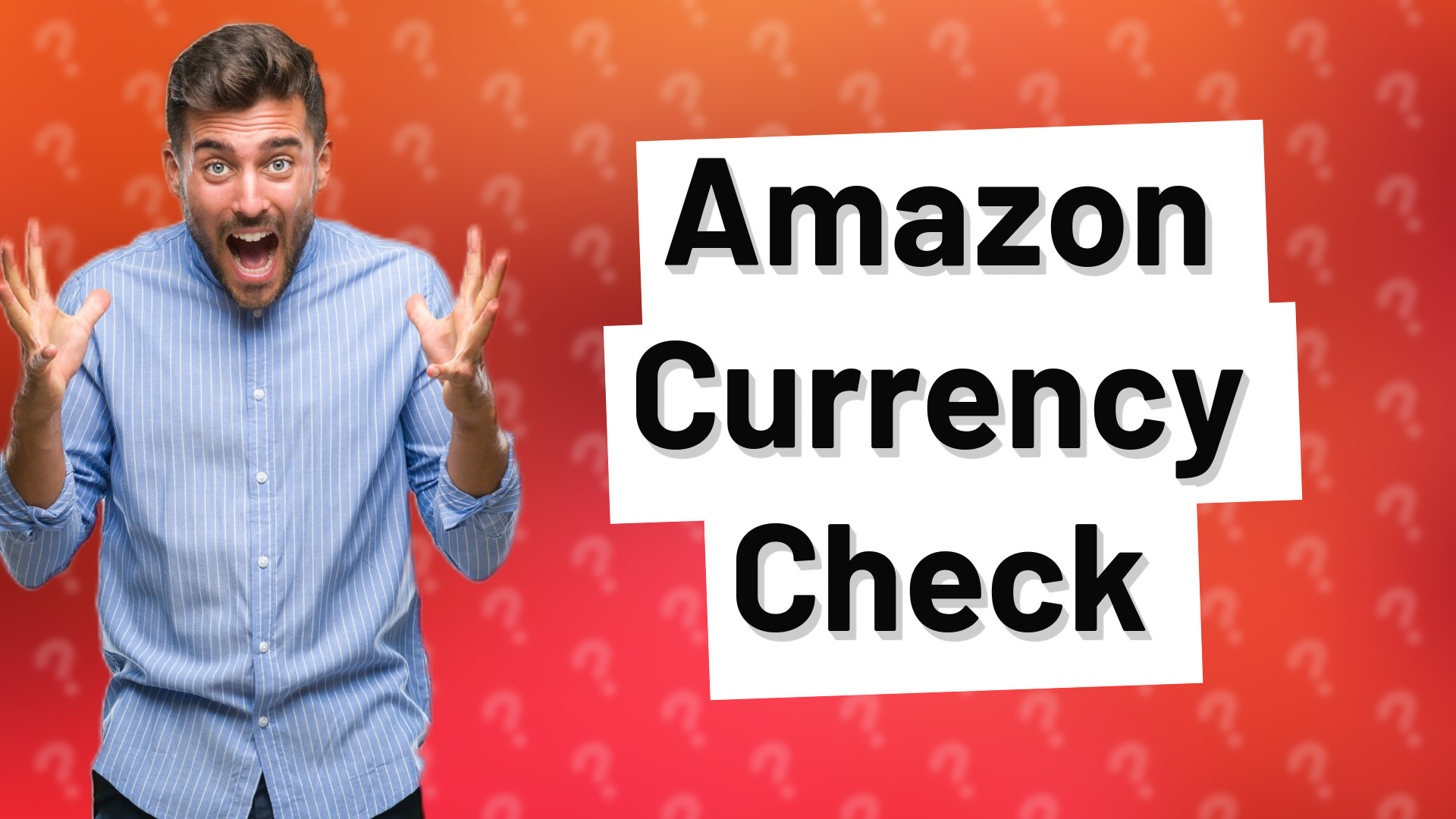 Amazon Currency Check