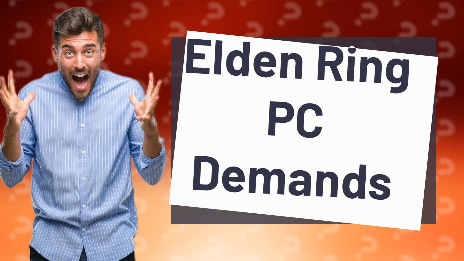 Elden Ring PC Demands