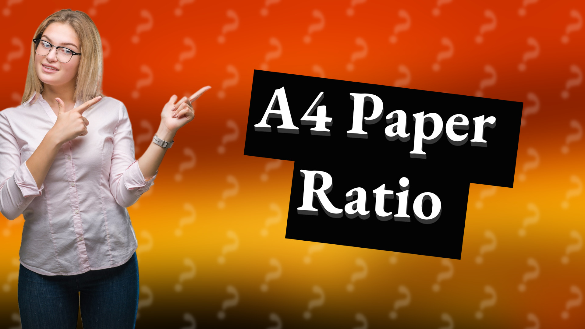 A4 Paper Ratio