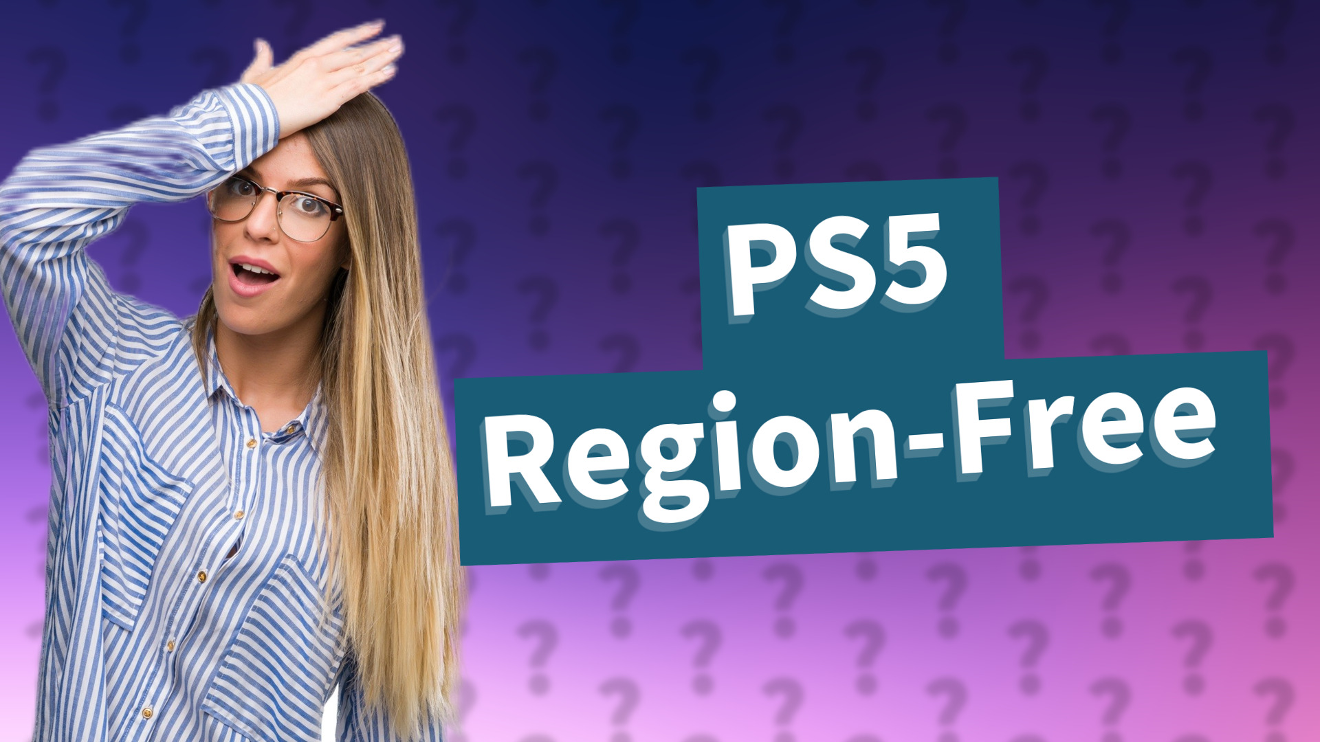 PS5 Region-Free