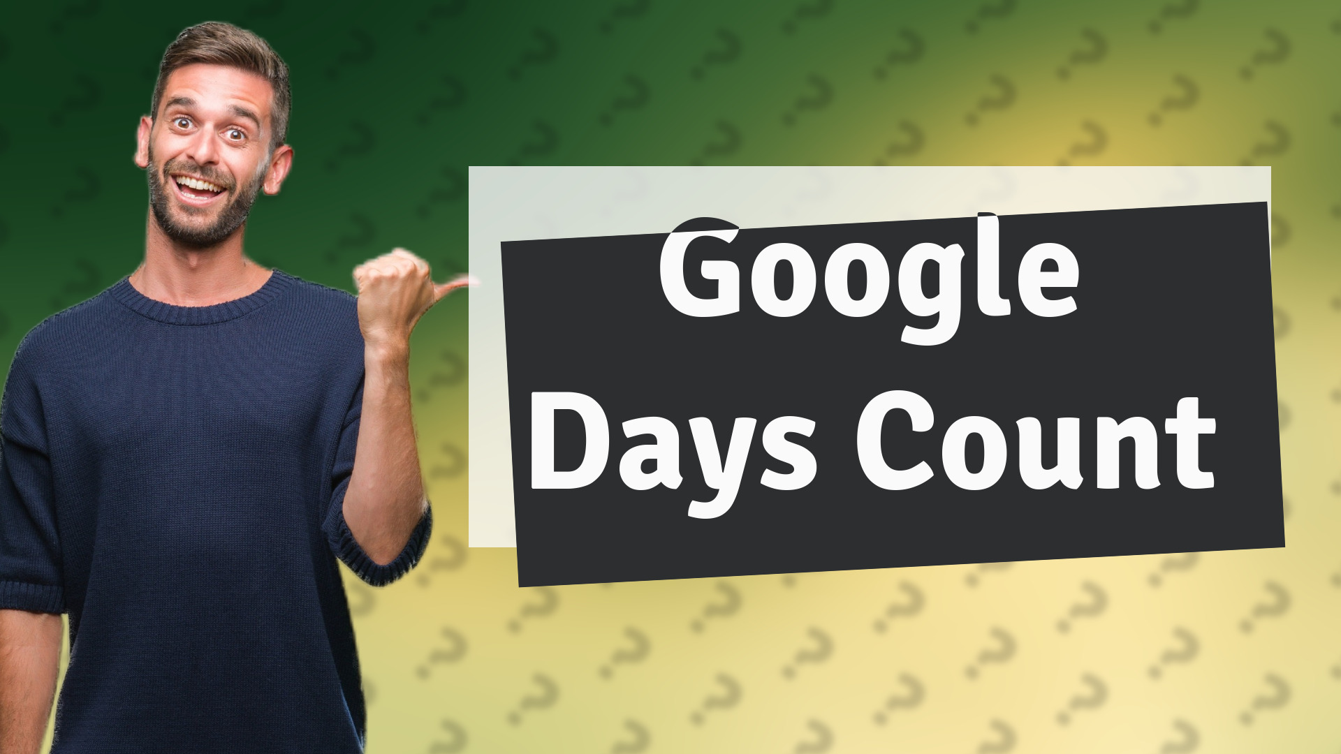 Google Days Count