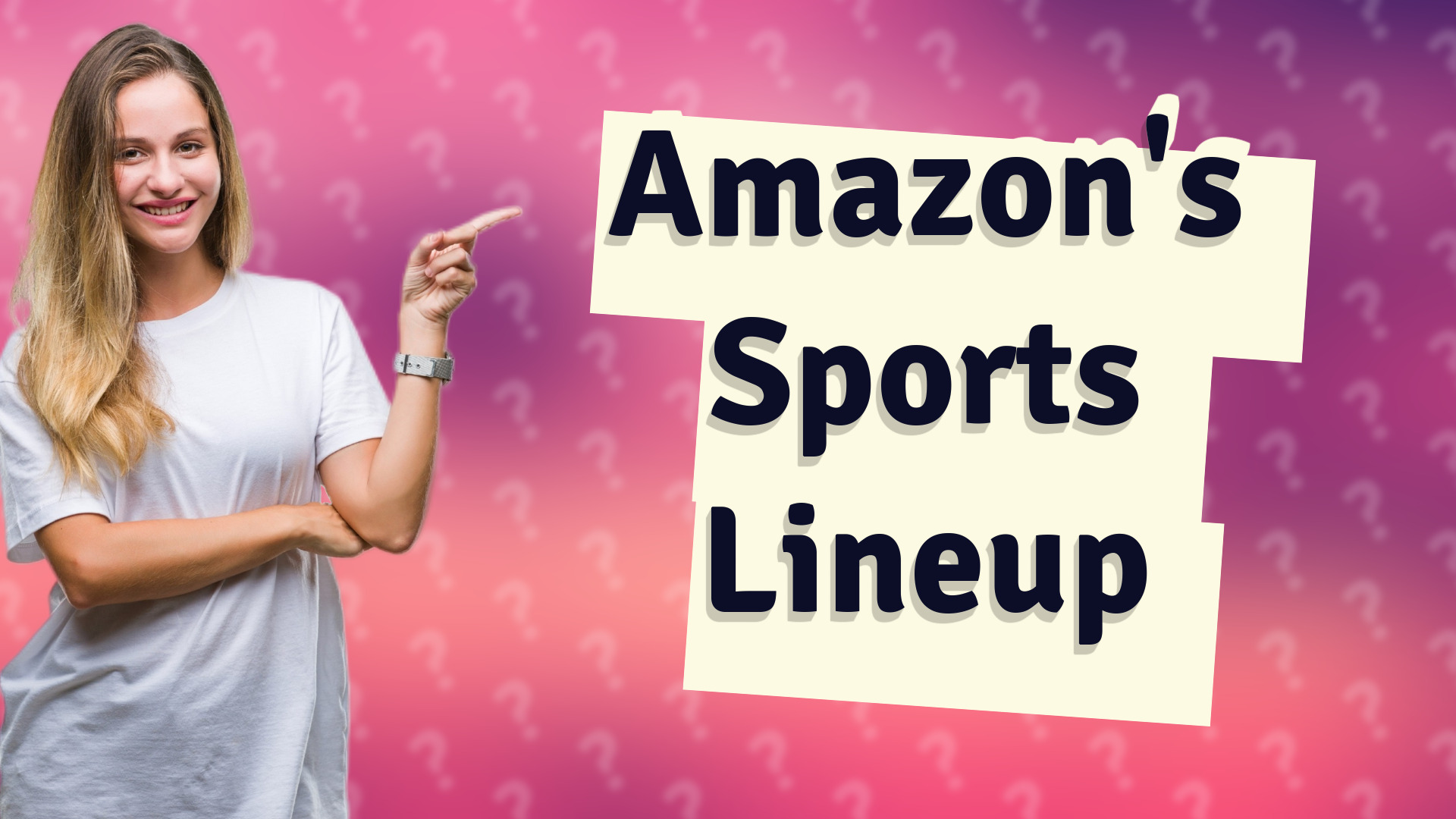 Amazon's Sports Lineup