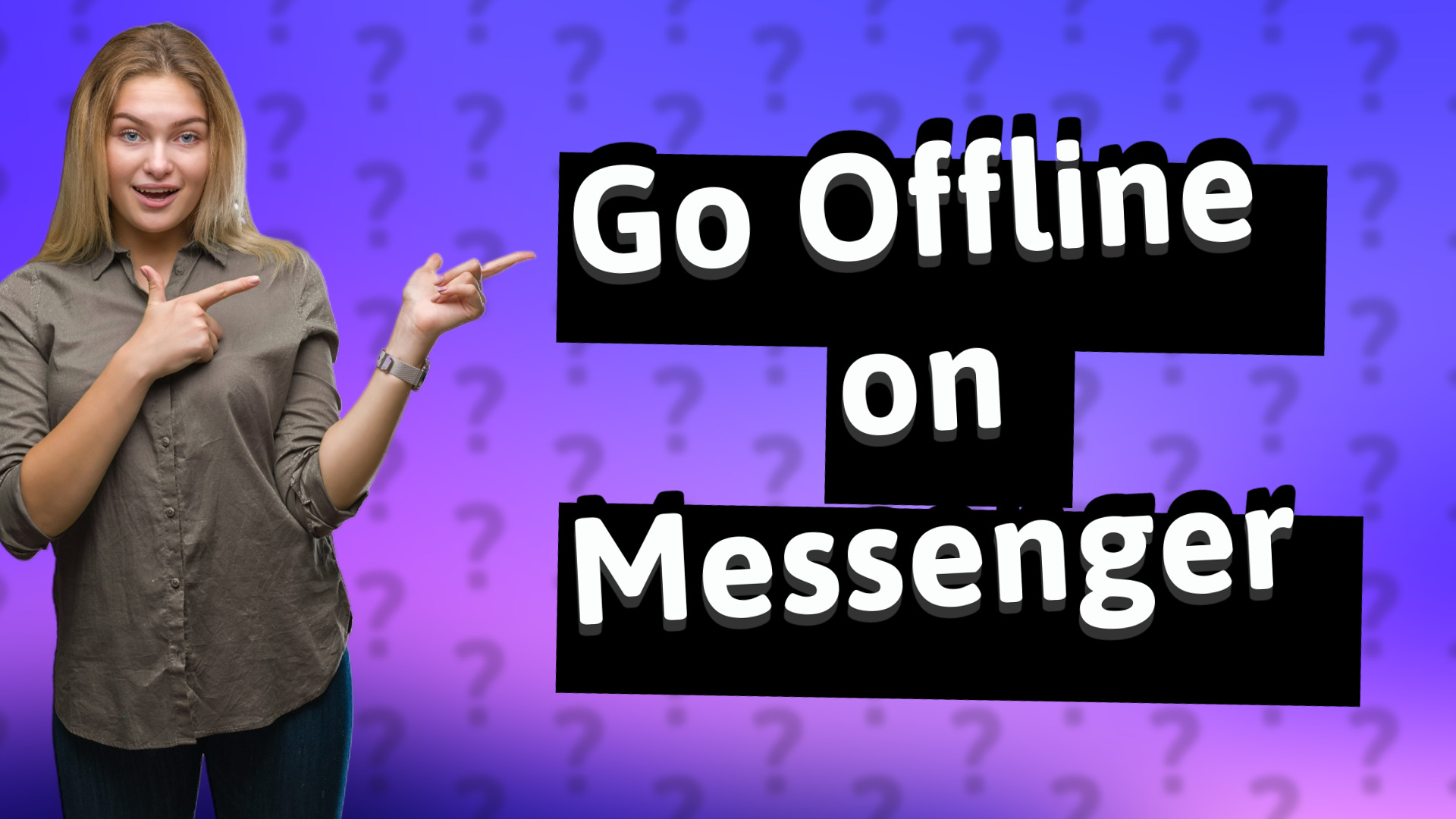 Go Offline on Messenger