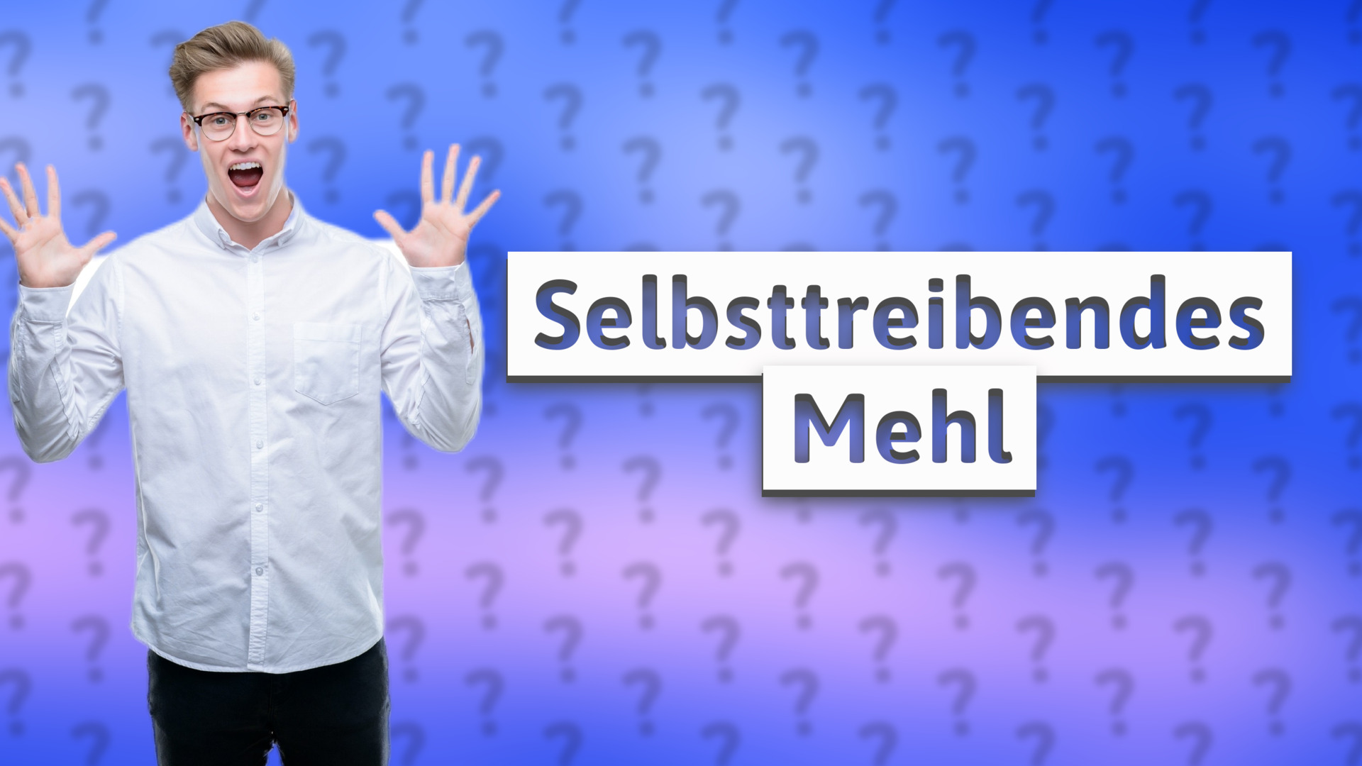 Selbsttreibendes Mehl