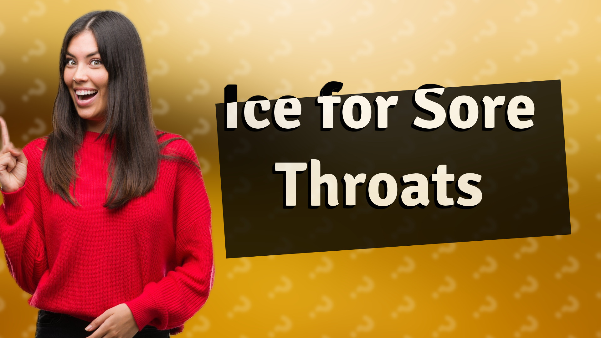 Ice for Sore Throats