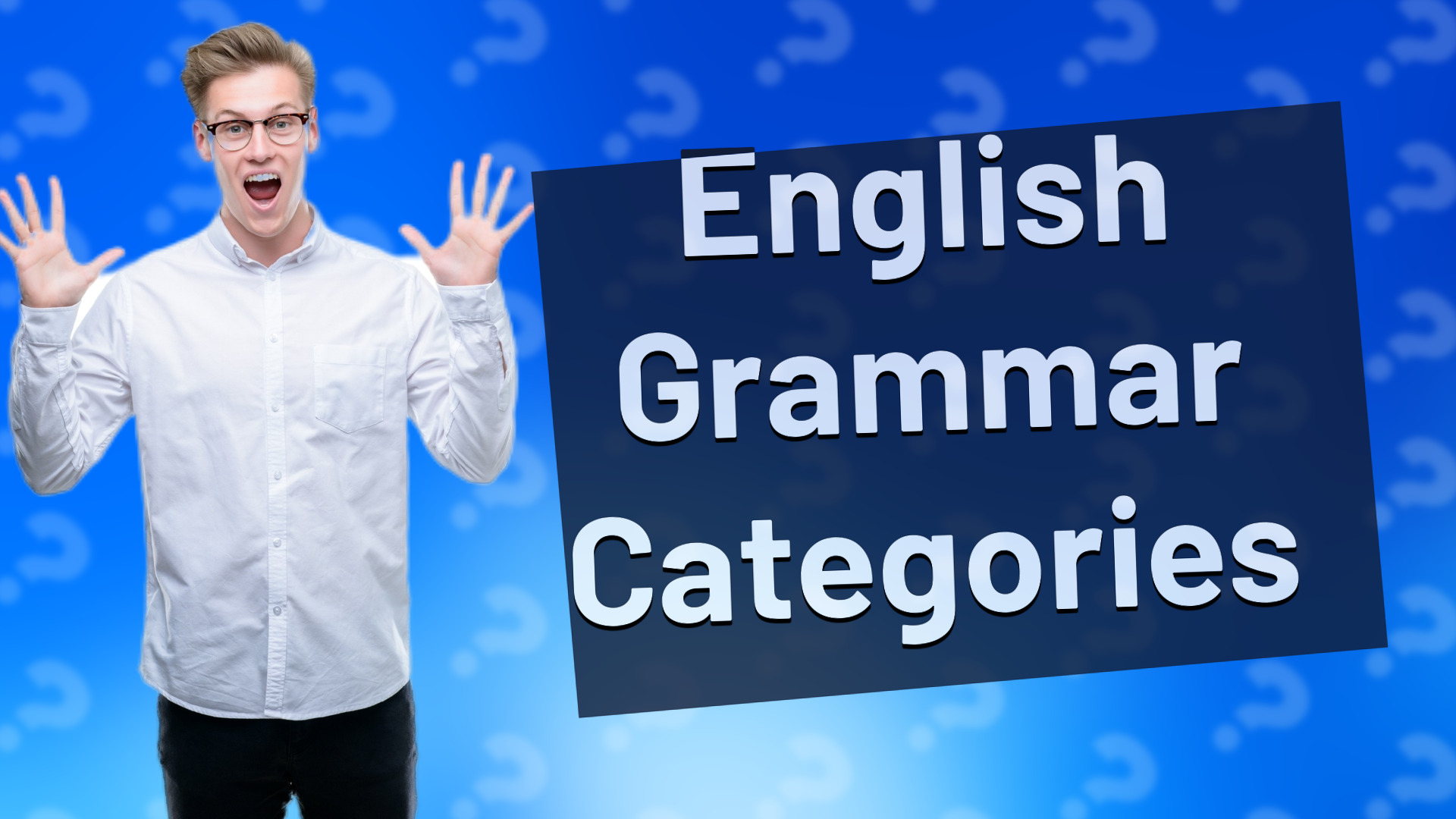 English Grammar Categories