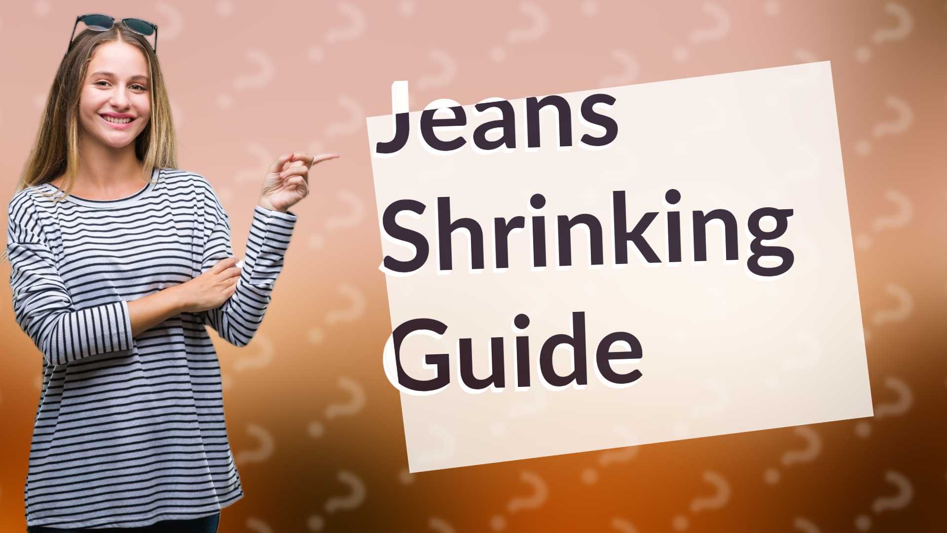 Jeans Shrinking Guide