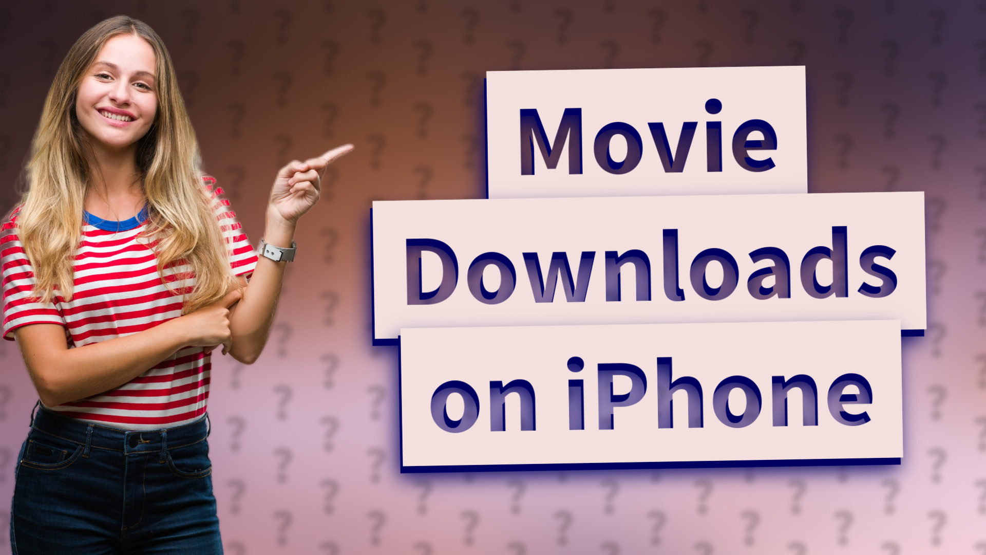 Movie Downloads on iPhone