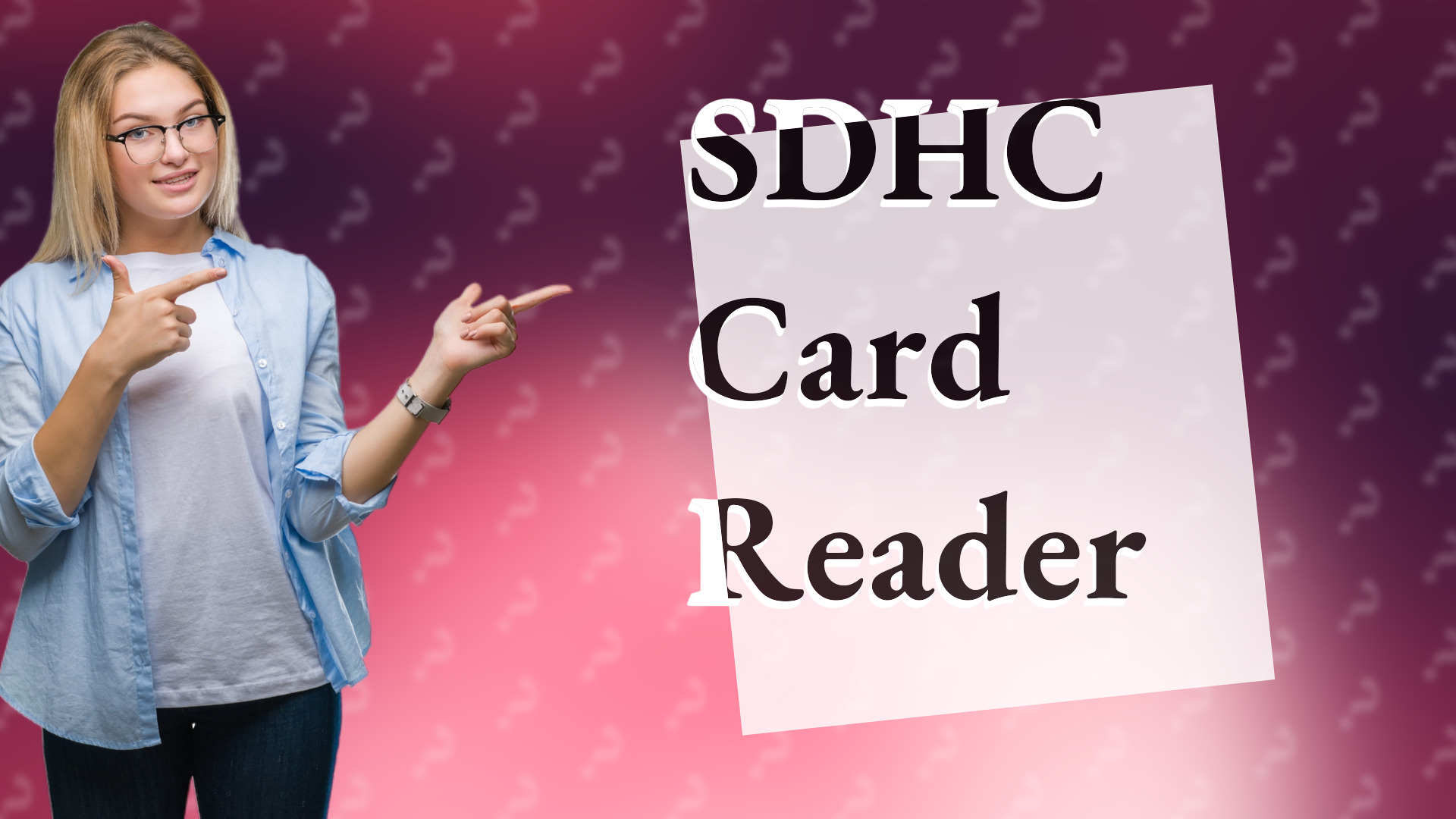 SDHC Card Reader